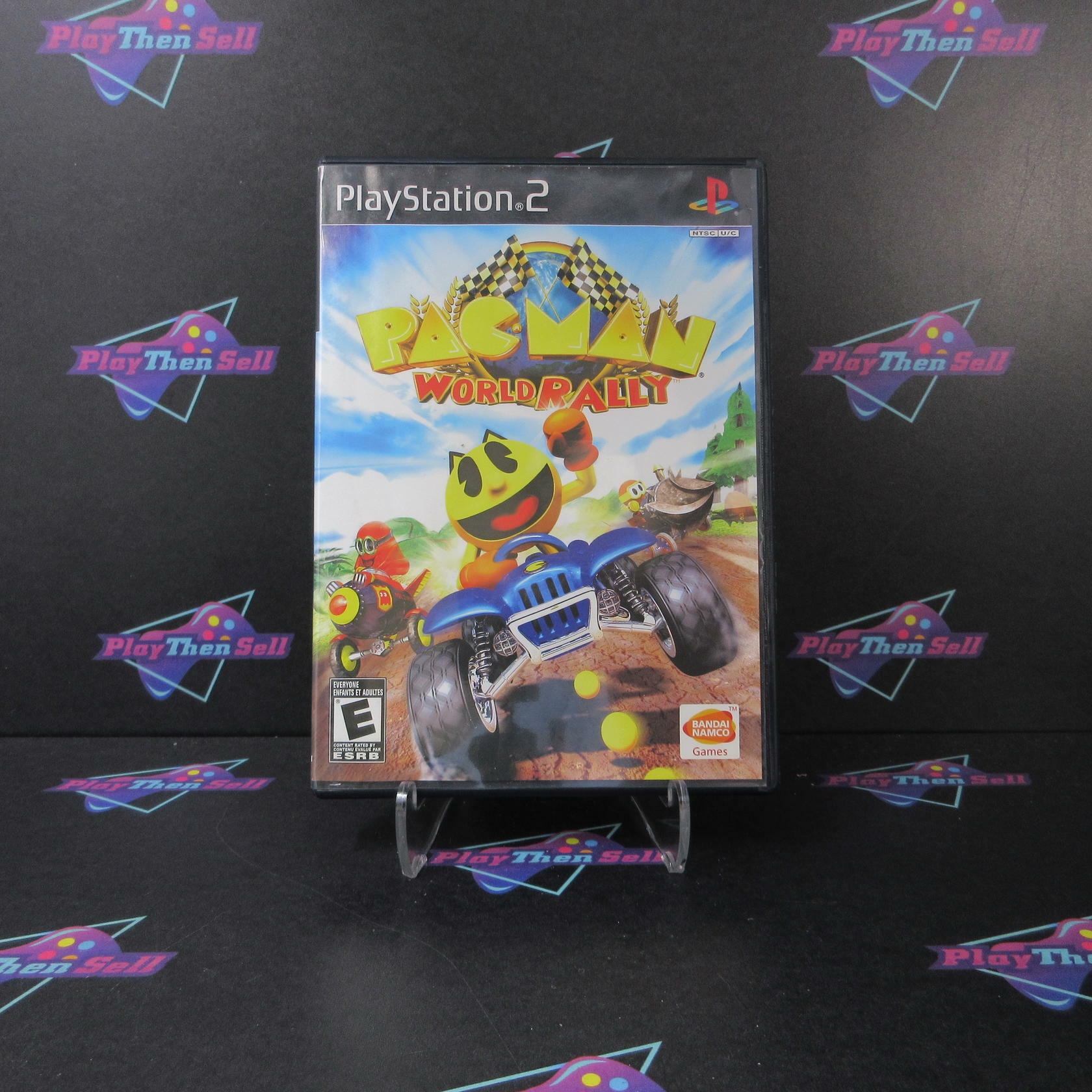 Pac-Man World Rally PS2 PlayStation 2 AD/DD/NM - Very Good