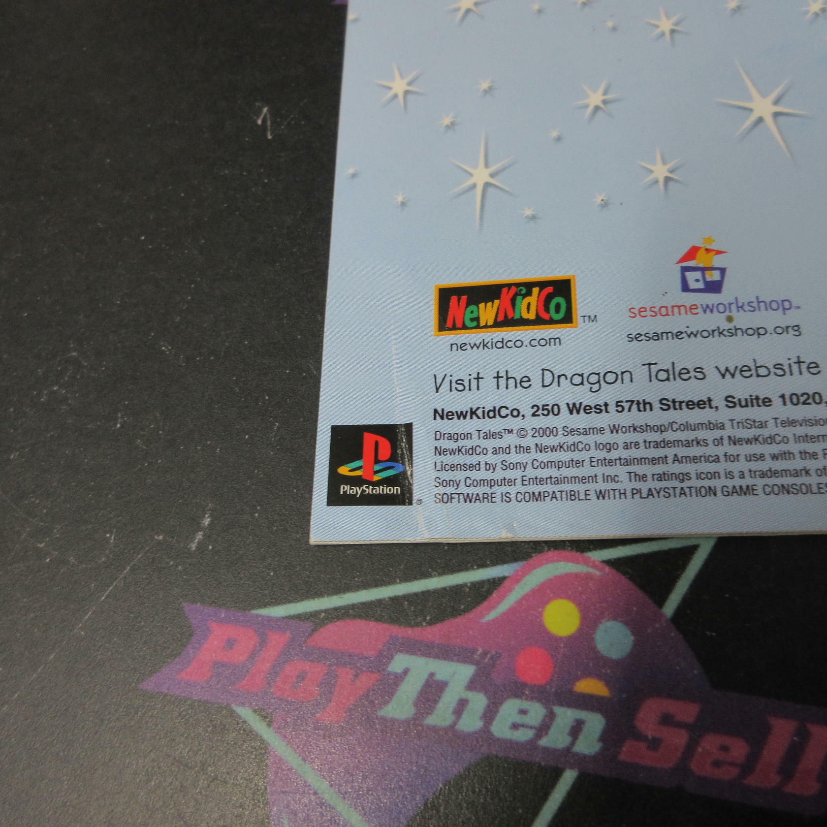 Dragon Tales Dragon Seek + Reg Card PS1 PlayStation 1 MD Complete CIB - Very Good