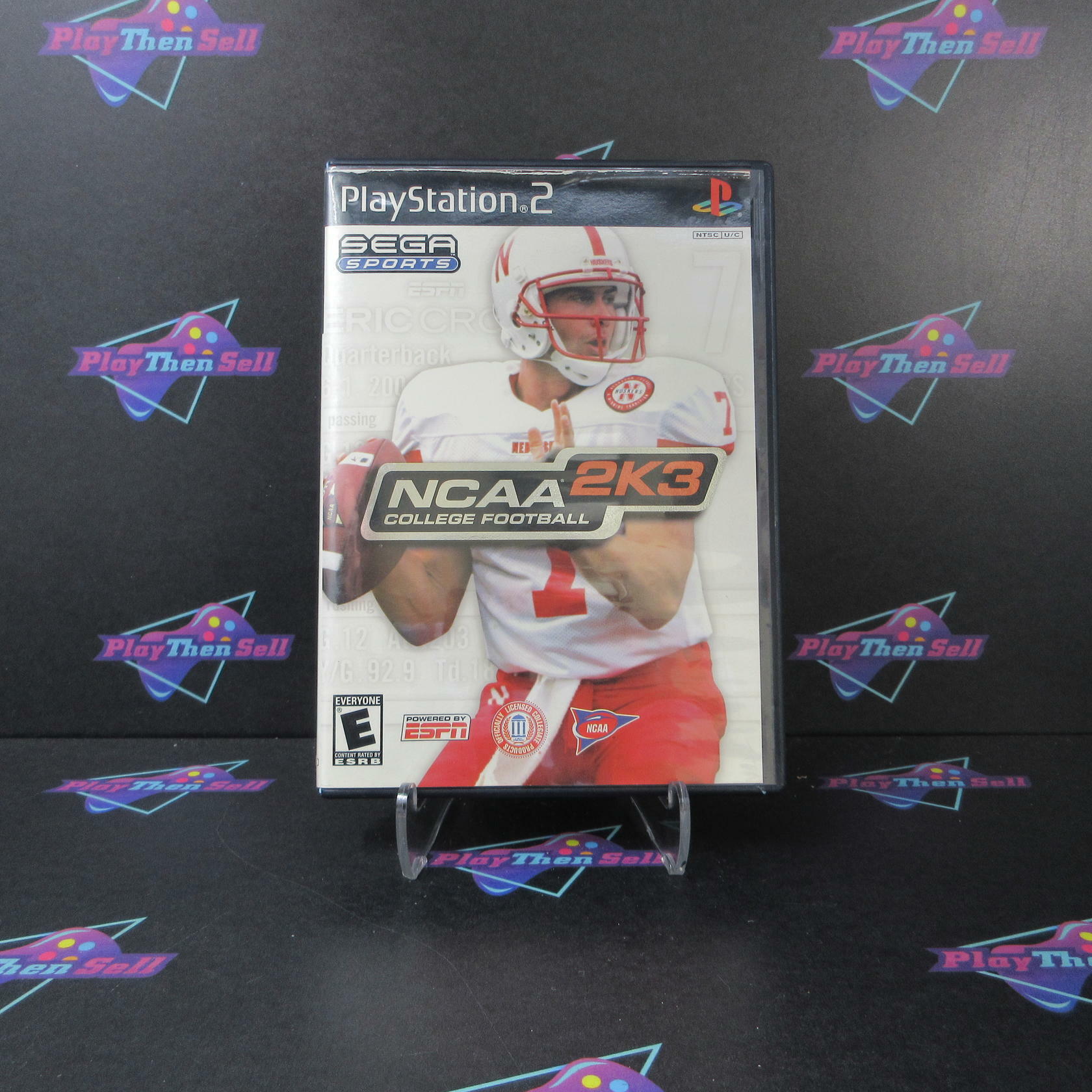 NCAA College Football 2K3 PS2 PlayStation 2 AD Complete CIB - Very Good