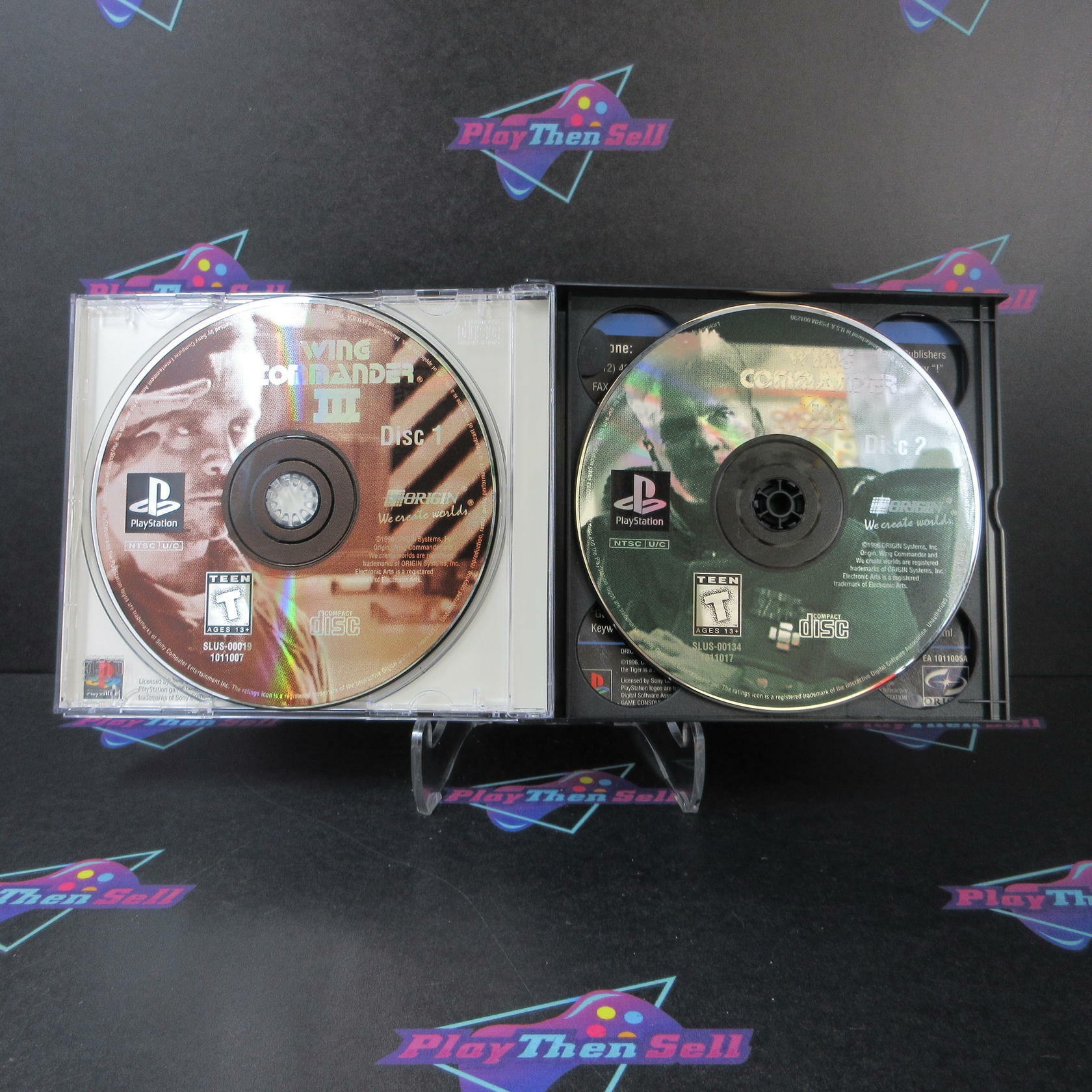 Wing Commander III Heart of the Tiger PS1 PlayStation 1 - Like New