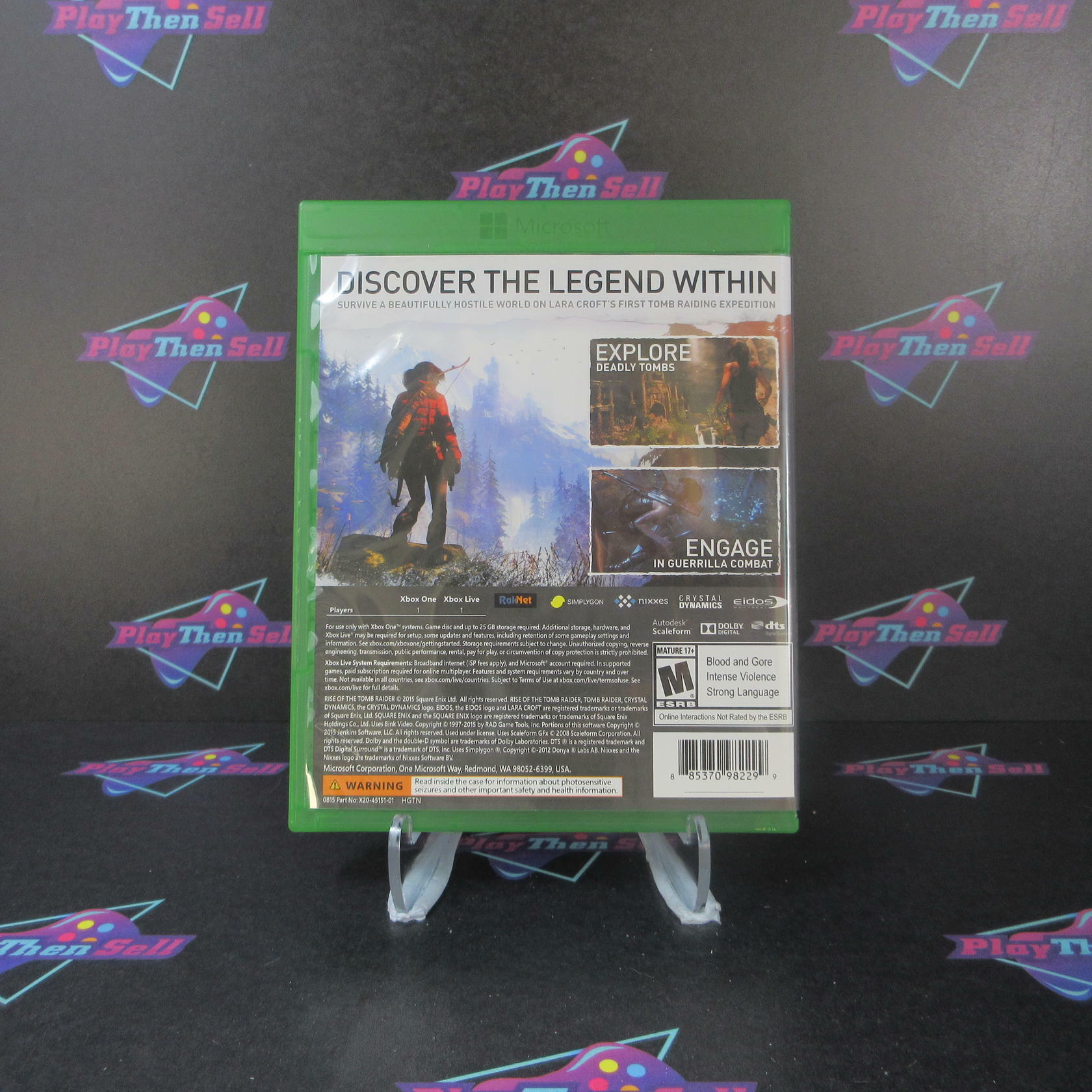 Rise of the Tomb Raider Xbox One - Like New