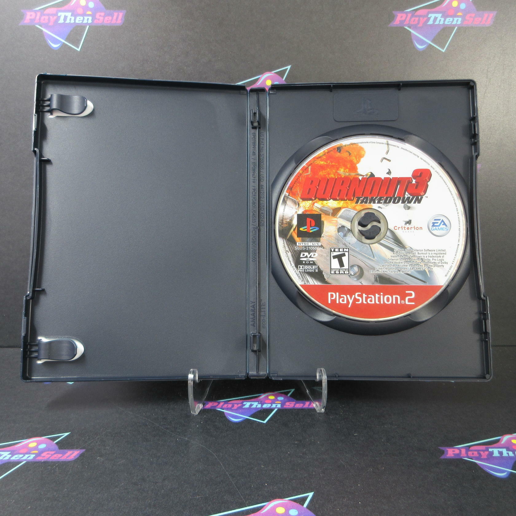 Burnout 3 Takedown Greatest Hits PS2 PlayStation 2 AD/NM - Very Good