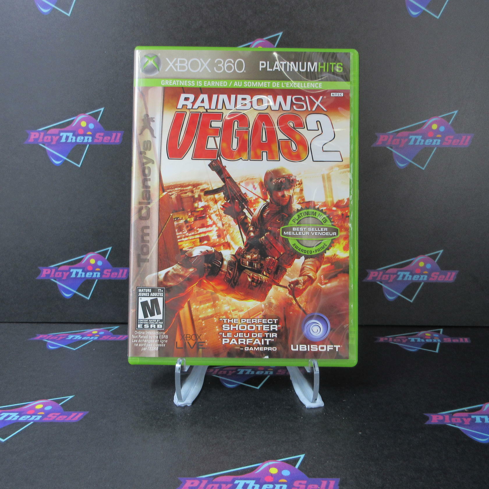 Tom Clancys Rainbow Six Vegas 2 Xbox 360 Platinum Hits - Like New