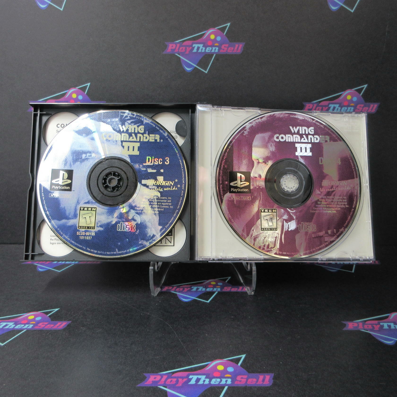 Wing Commander III Heart of the Tiger PS1 PlayStation 1 - Like New