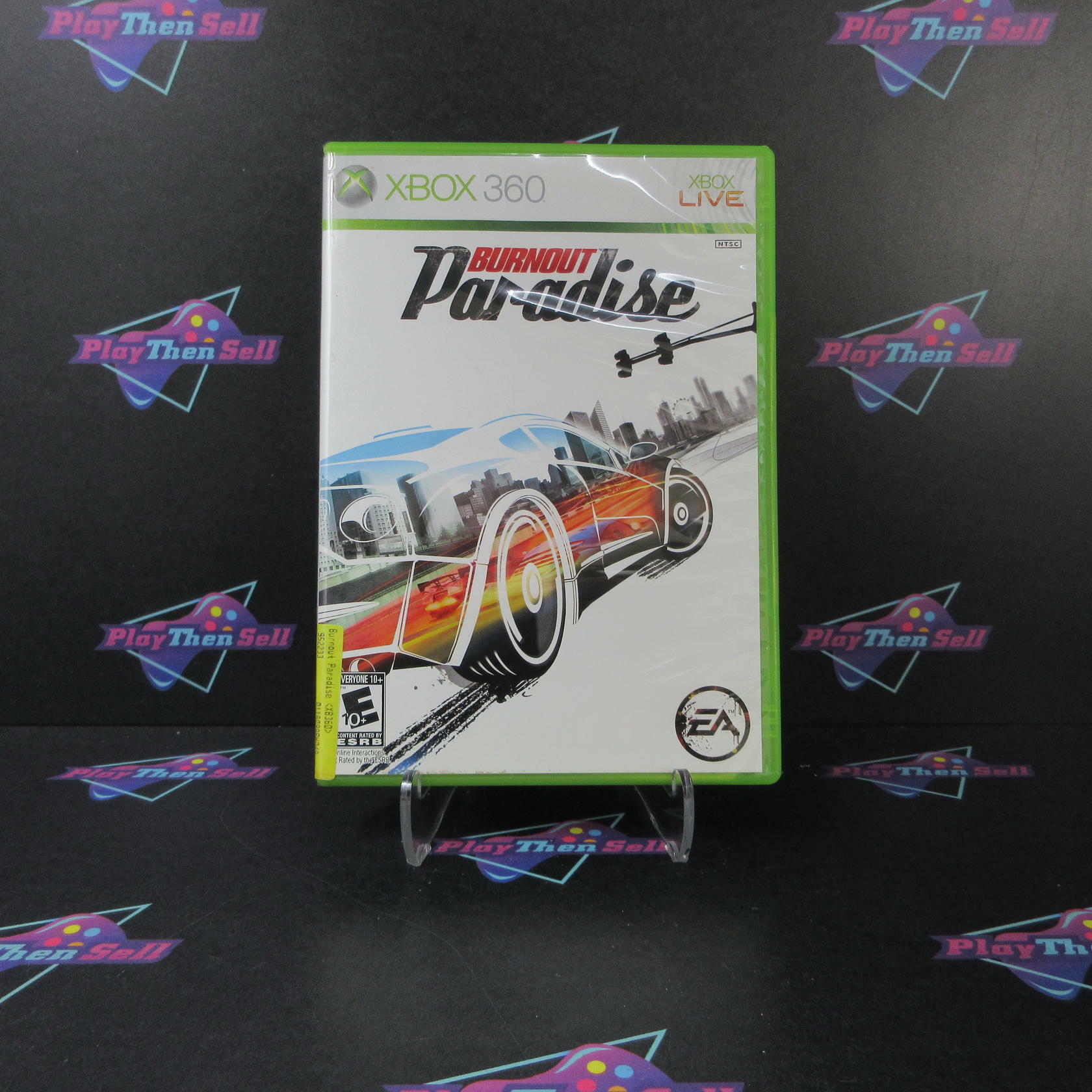 Burnout Paradise Xbox 360 AD Complete CIB - Very Good