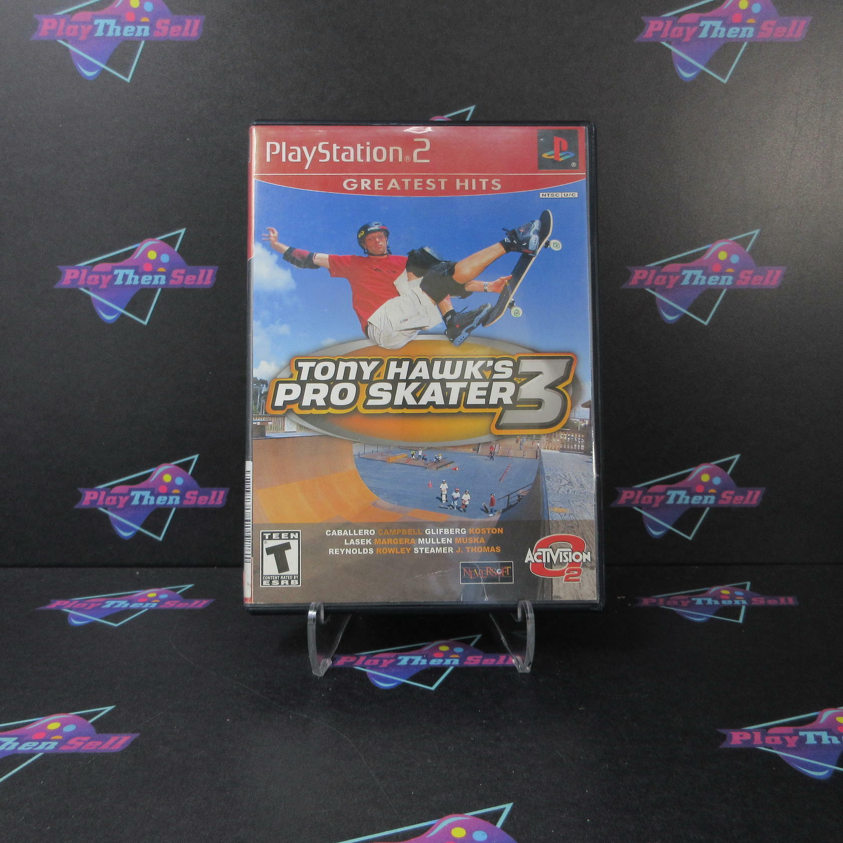 Tony Hawk's Pro Skater 3 GH PS2 PlayStation 2 AD/NM - Very Good