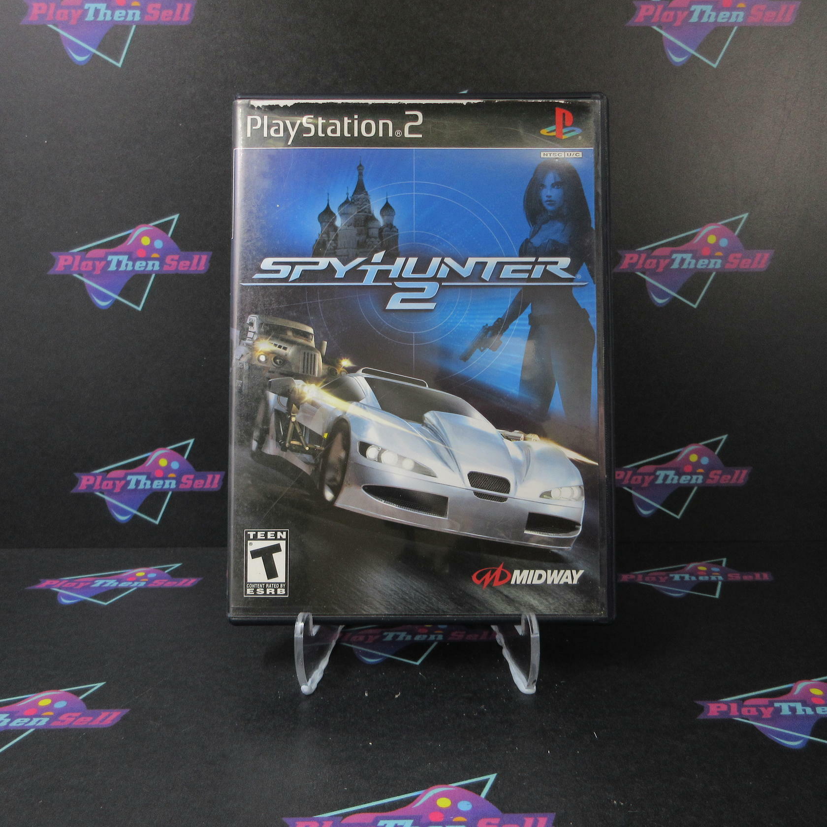 Spy Hunter 2 + Reg Card PS2 PlayStation 2 AD Complete CIB - Very Good