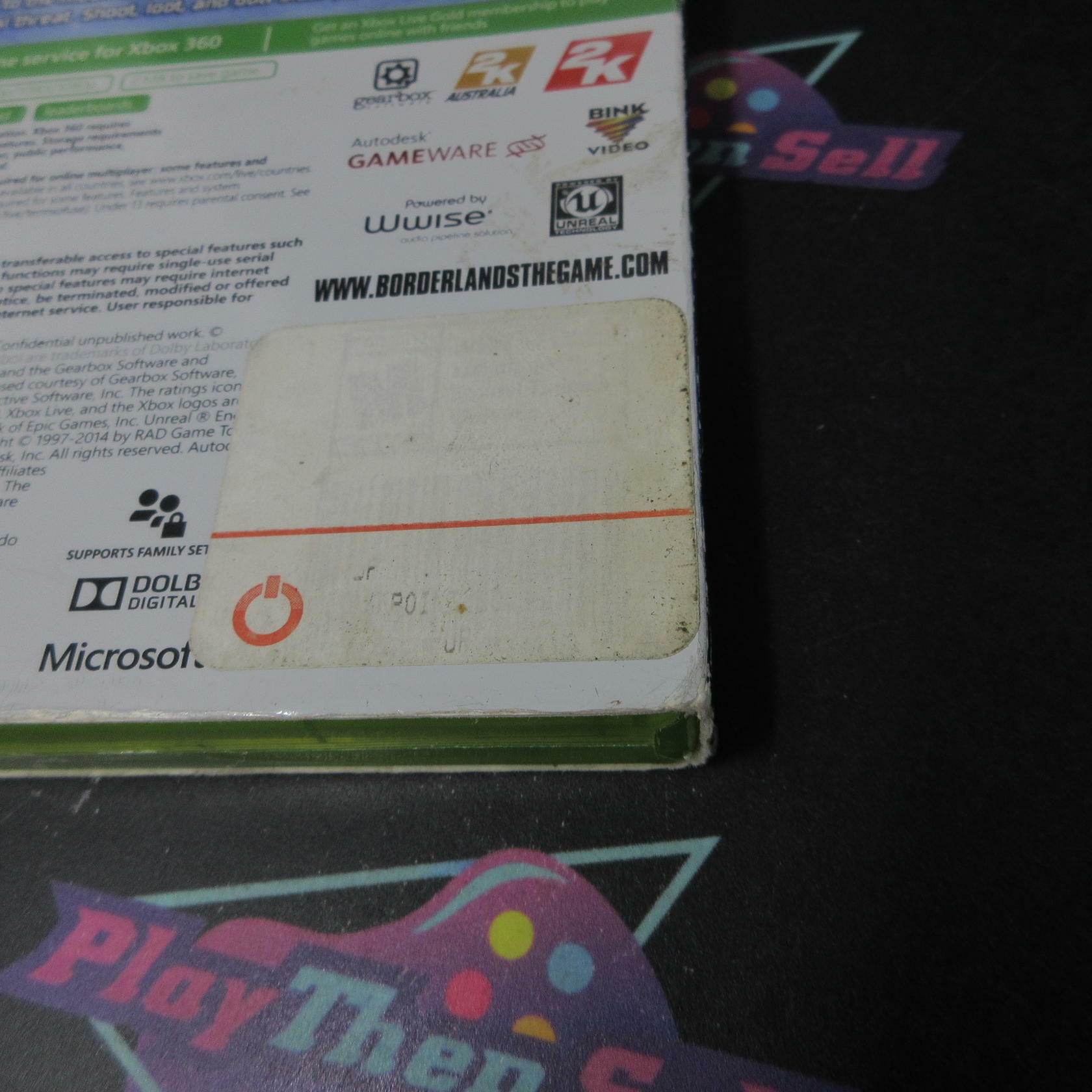 Borderlands The Pre-Sequel + Sleeve Xbox 360 AD/DD Complete CIB - Very Good