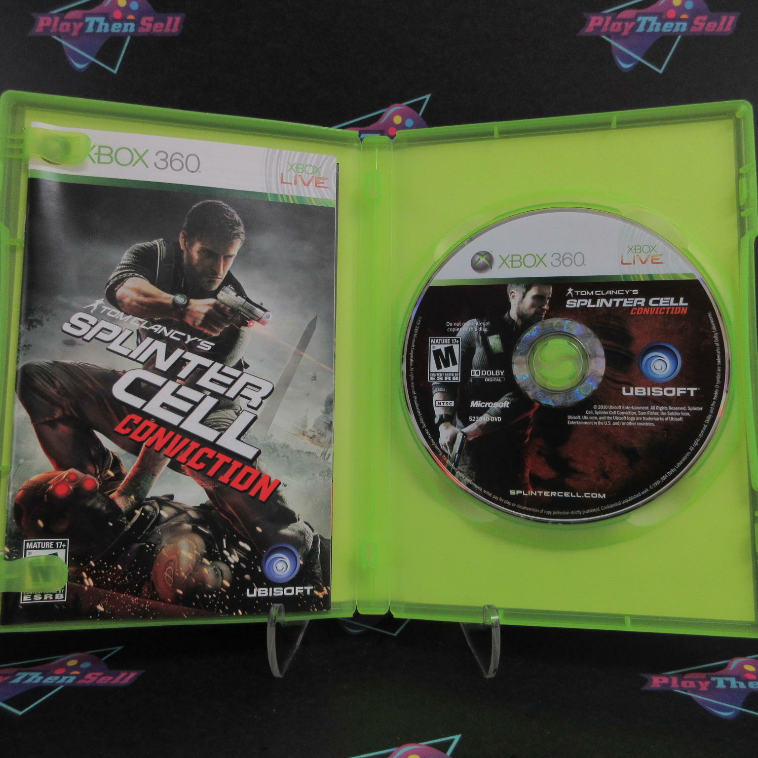 Tom Clancy's Splinter Cell Conviction Best Buy Ed Xbox 360 - Like New