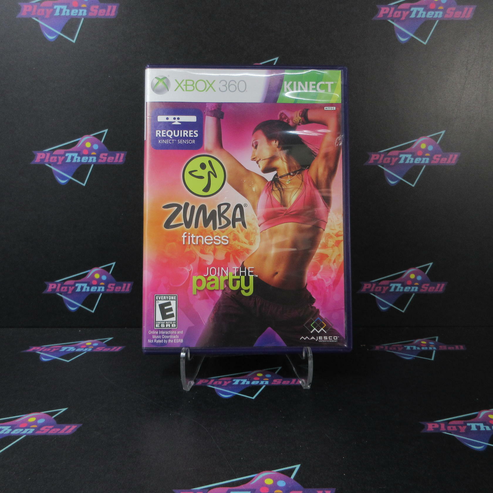 Zumba Fitness Xbox 360 MD Complete CIB - Very Good