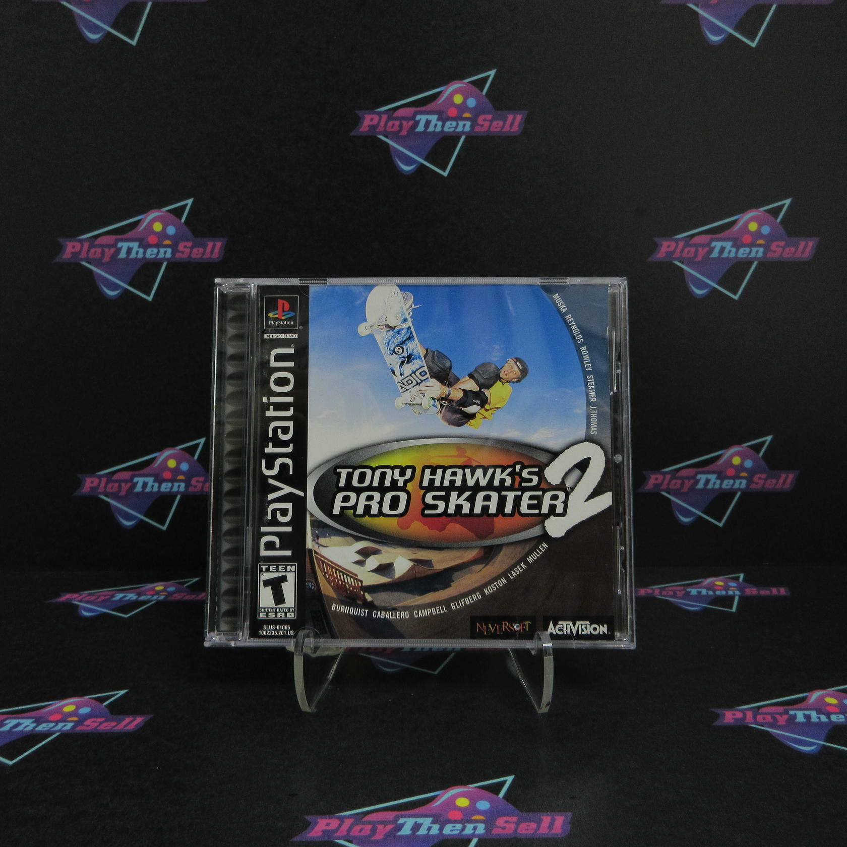 Tony Hawk's Pro Skater 2 PS1 PlayStation 1 + Reg Card - Like New
