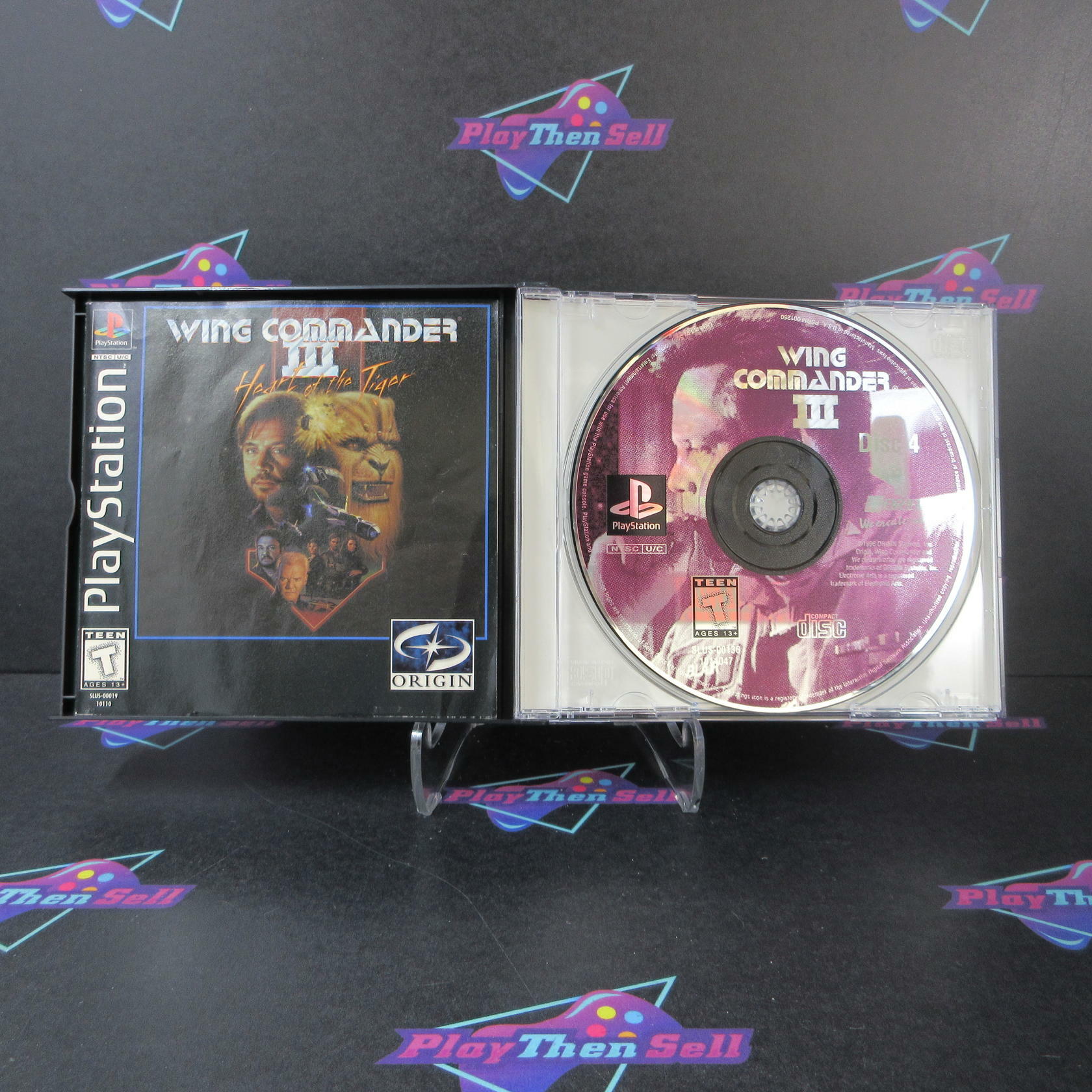 Wing Commander III Heart of the Tiger PS1 PlayStation 1 - Like New