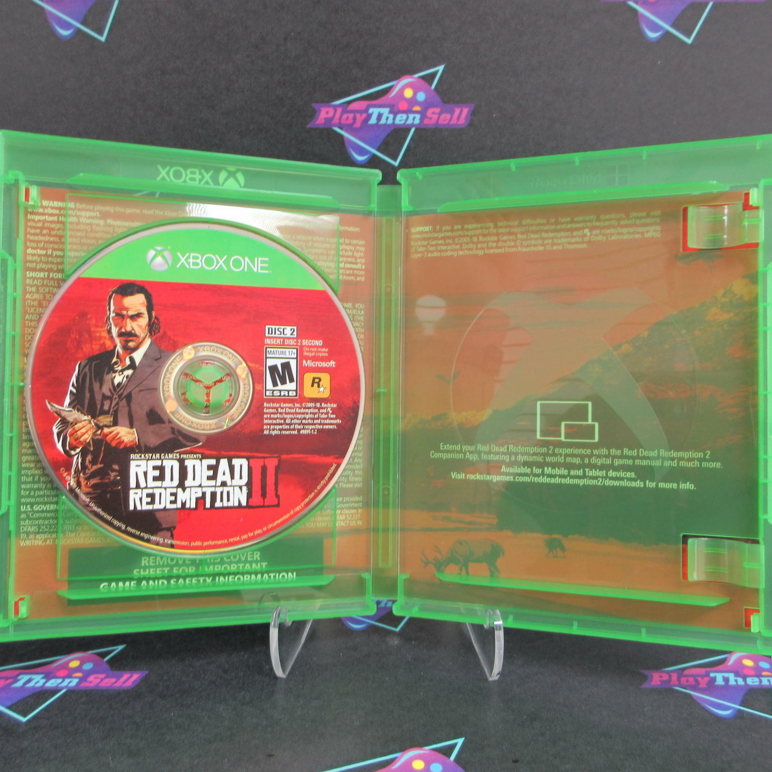 Red Dead Redemption II (2) Xbox One Complete - Excellent