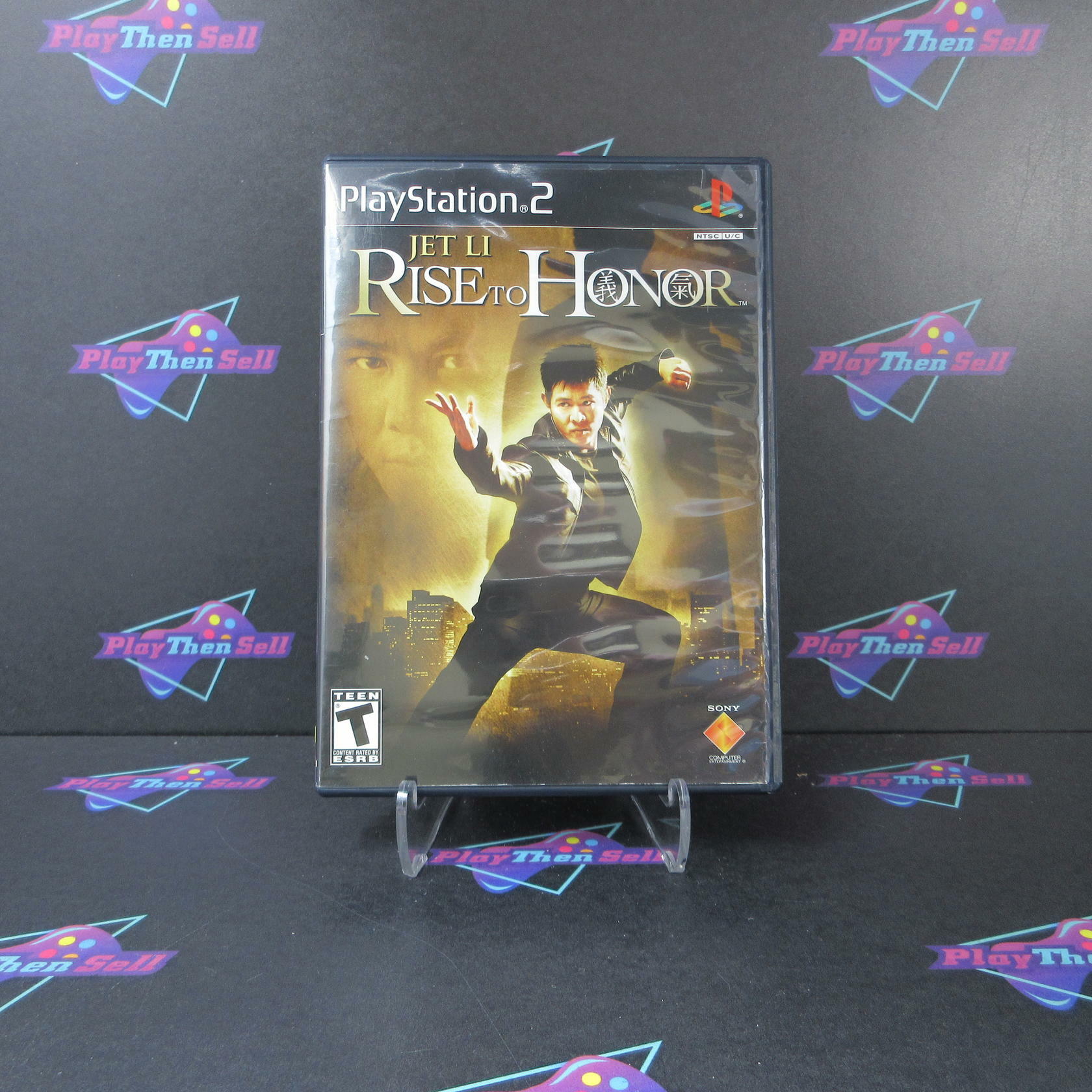 Jet Li Rise To Honor GH Disc PS2 PlayStation 2 AD Complete CIB - Very Good