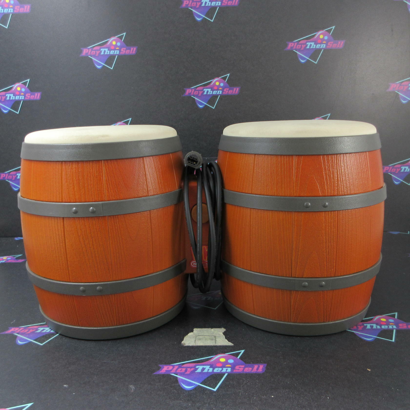 Donkey Konga + DK Bongos Nintendo Gamecube AD Complete CIB - Very Good