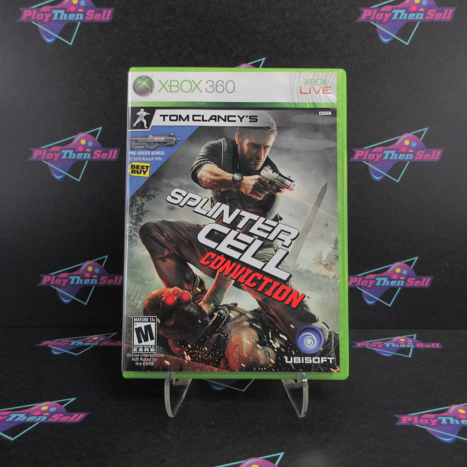 Tom Clancy's Splinter Cell Conviction Best Buy Ed Xbox 360 - Like New