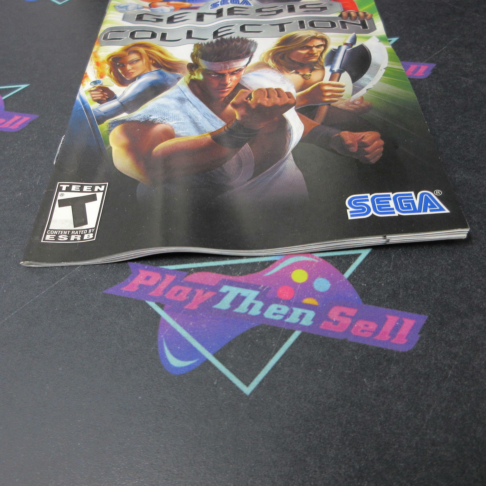 Sega Genesis Collection PS2 PlayStation 2 AD/MD Complete CIB - Very Good