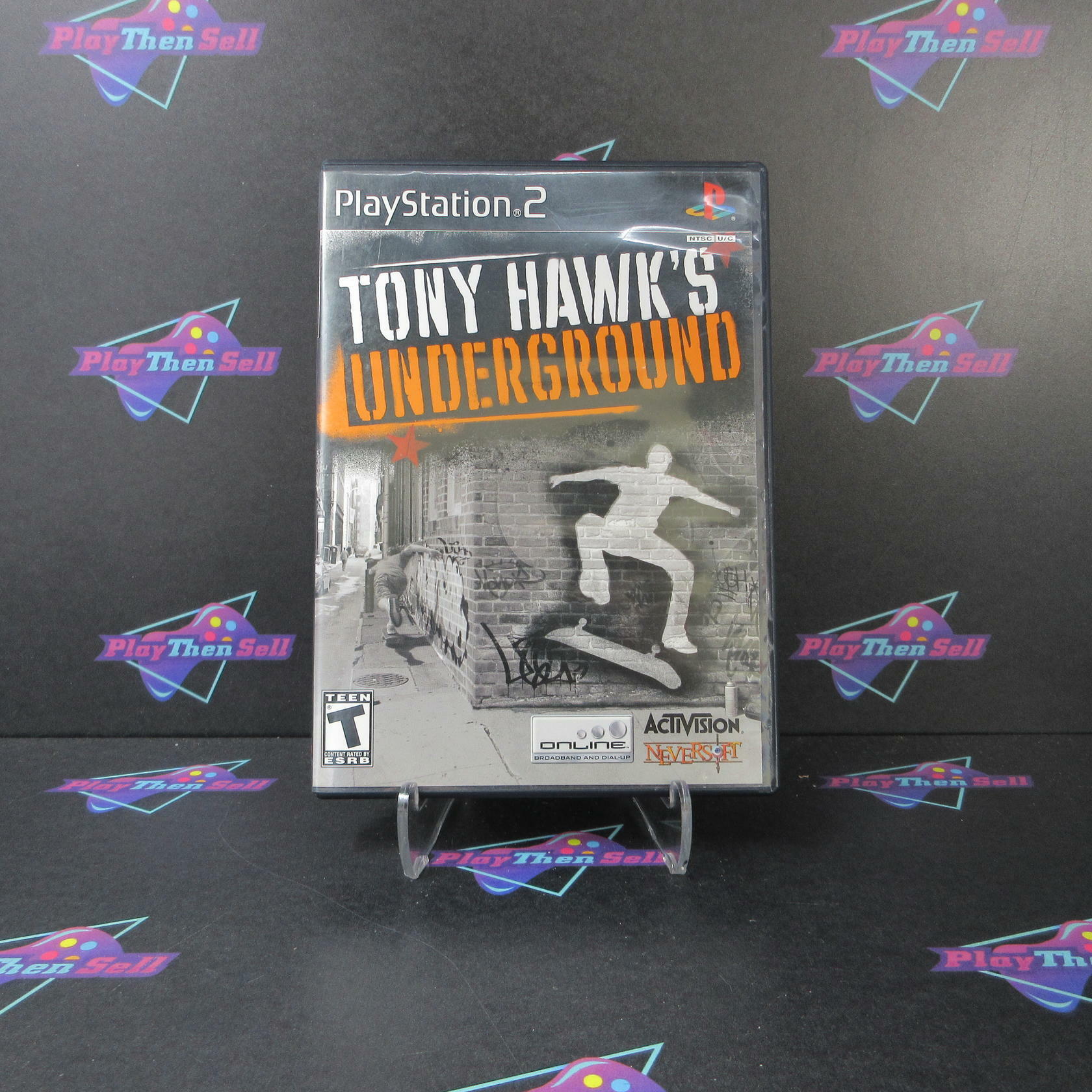 Tony Hawk's Underground PS2 PlayStation 2 AD/NM - Very Good