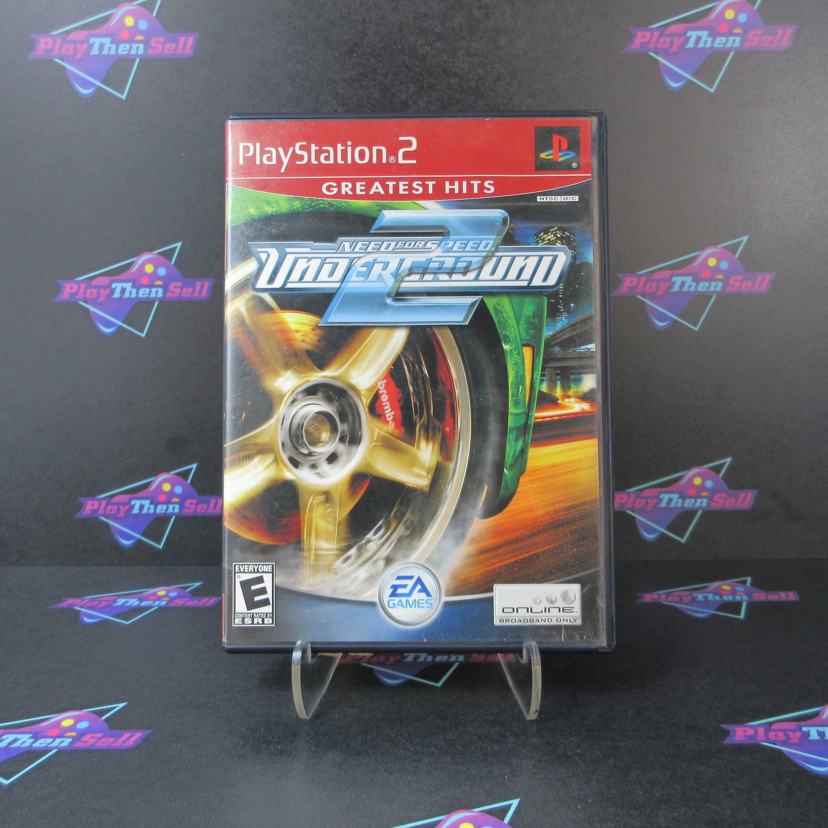 Need for Speed Underground 2 Greatest Hits PS2 PlayStation 2 AD CIB - Very Good