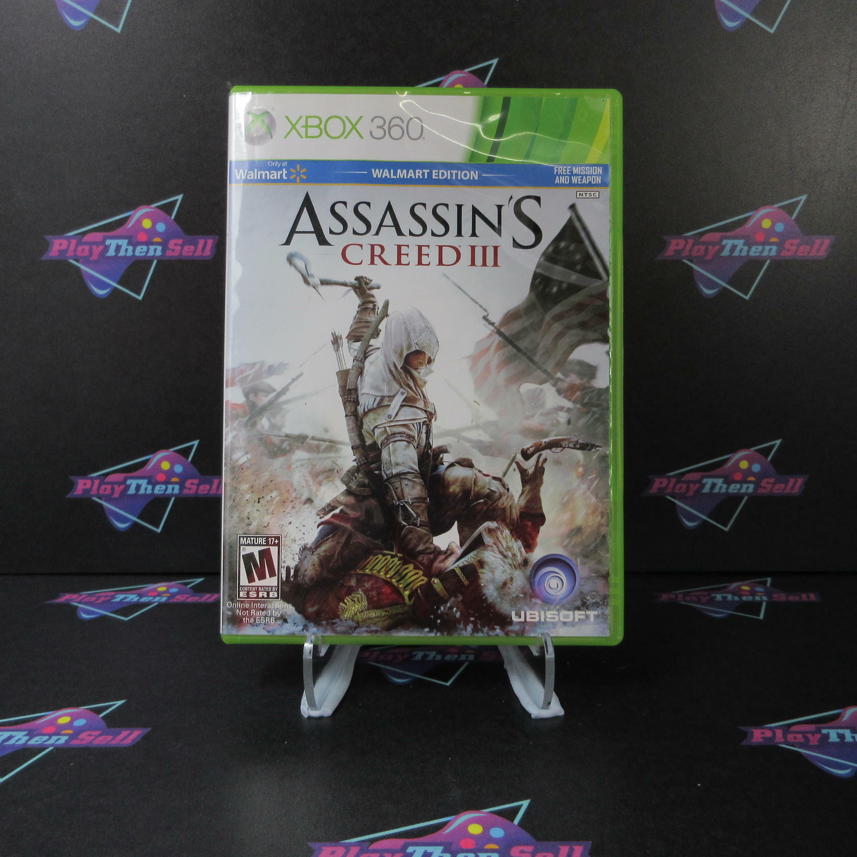 Assassin's Creed III Walmart Ed Xbox 360 - Like New
