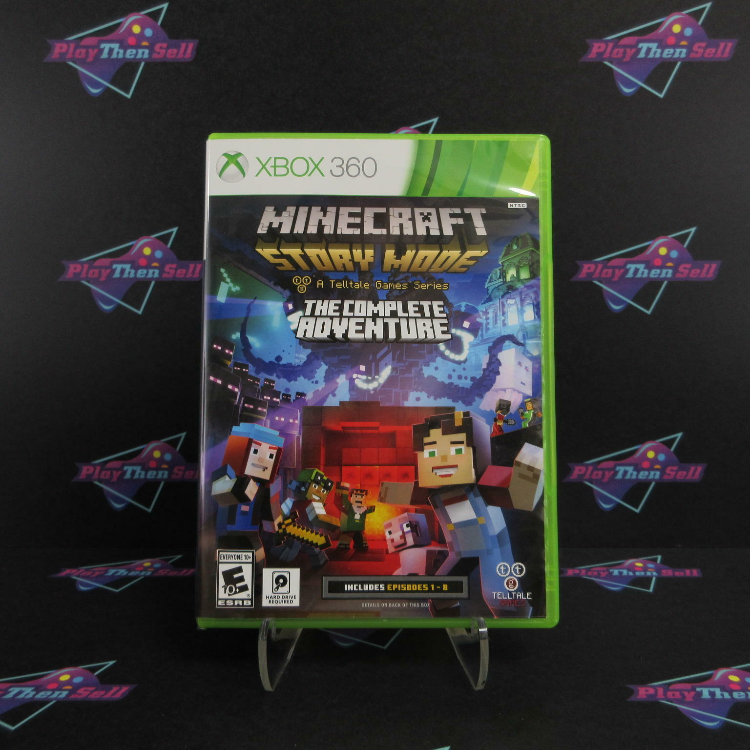 Minecraft Story Mode The Complete Adventure Xbox 360 - Like New