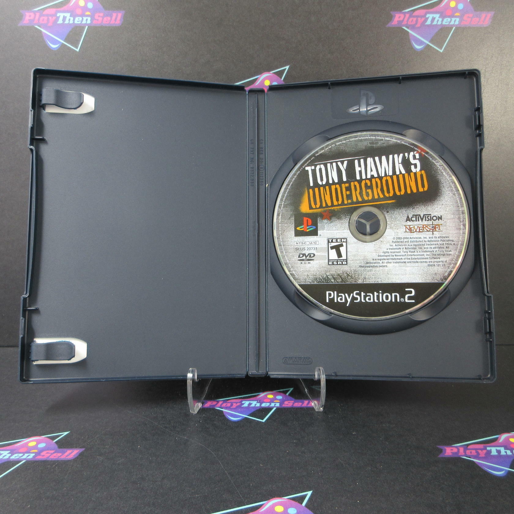 Tony Hawk's Underground PS2 PlayStation 2 AD/NM - Very Good