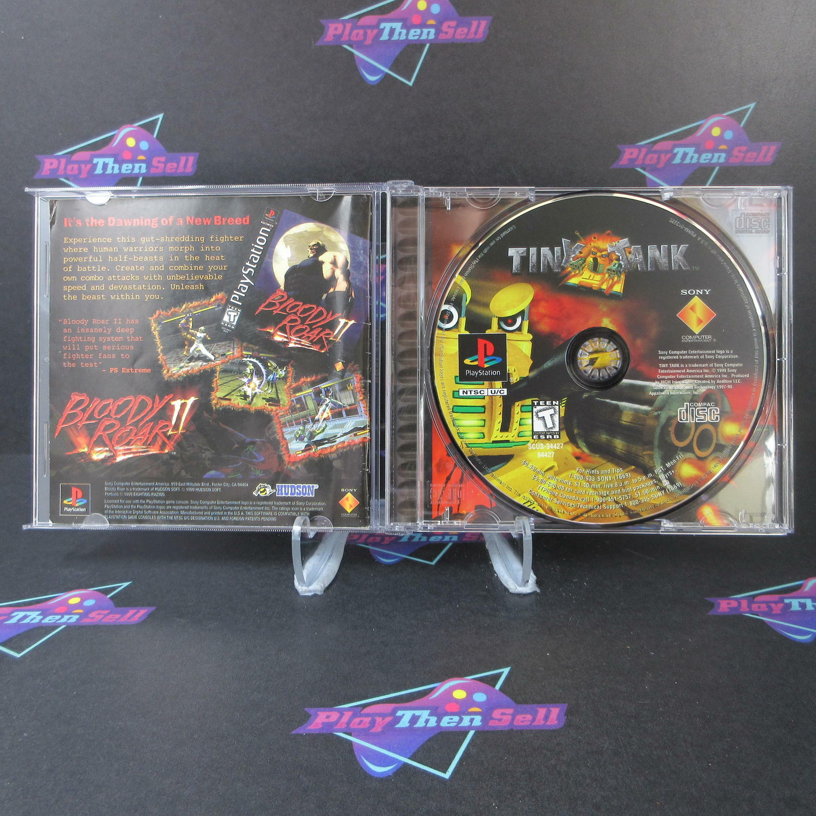 Tiny Tank PS1 PlayStation 1 - Like New