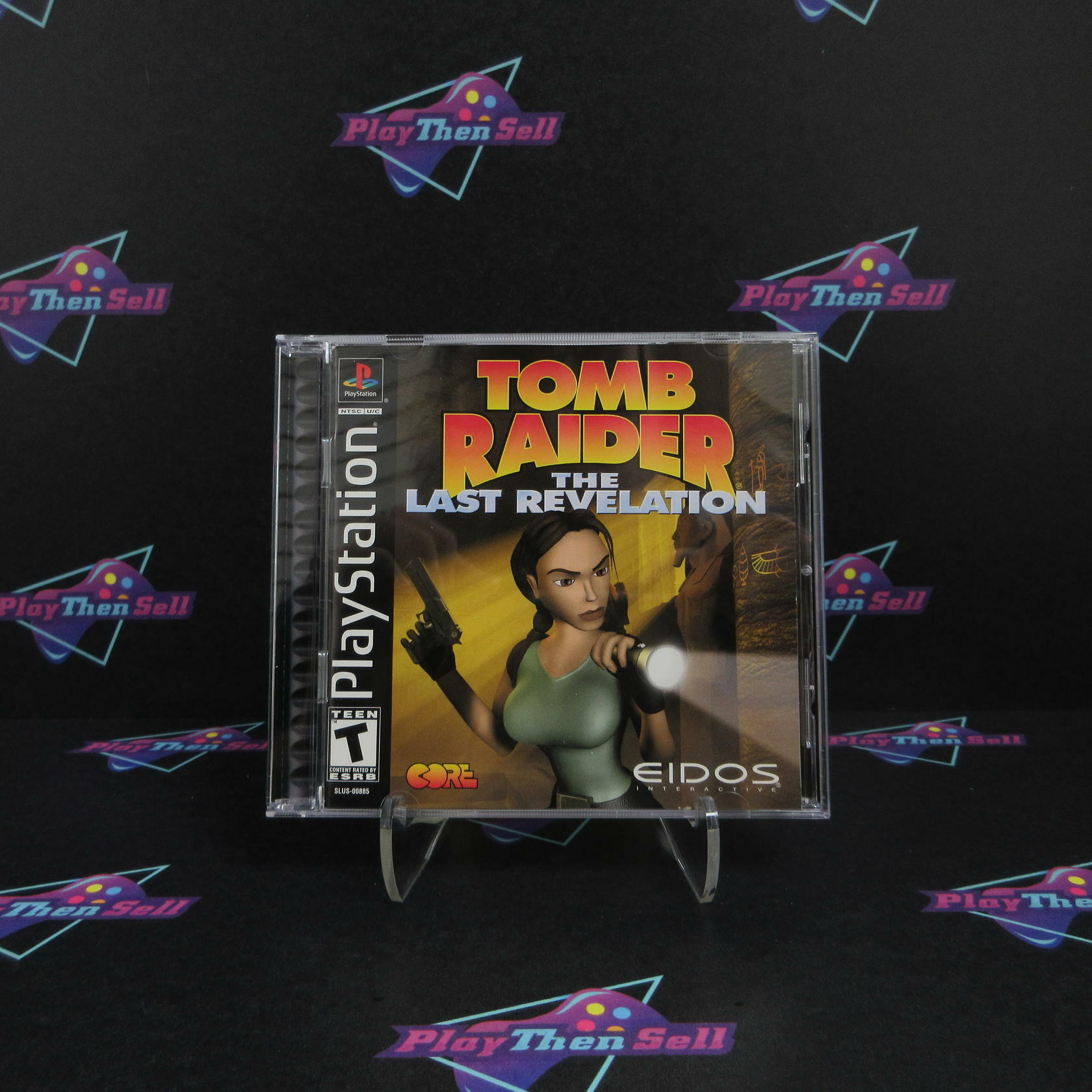 Tomb Raider The Last Revelation PS1 PlayStation 1 + Reg Card - Like New