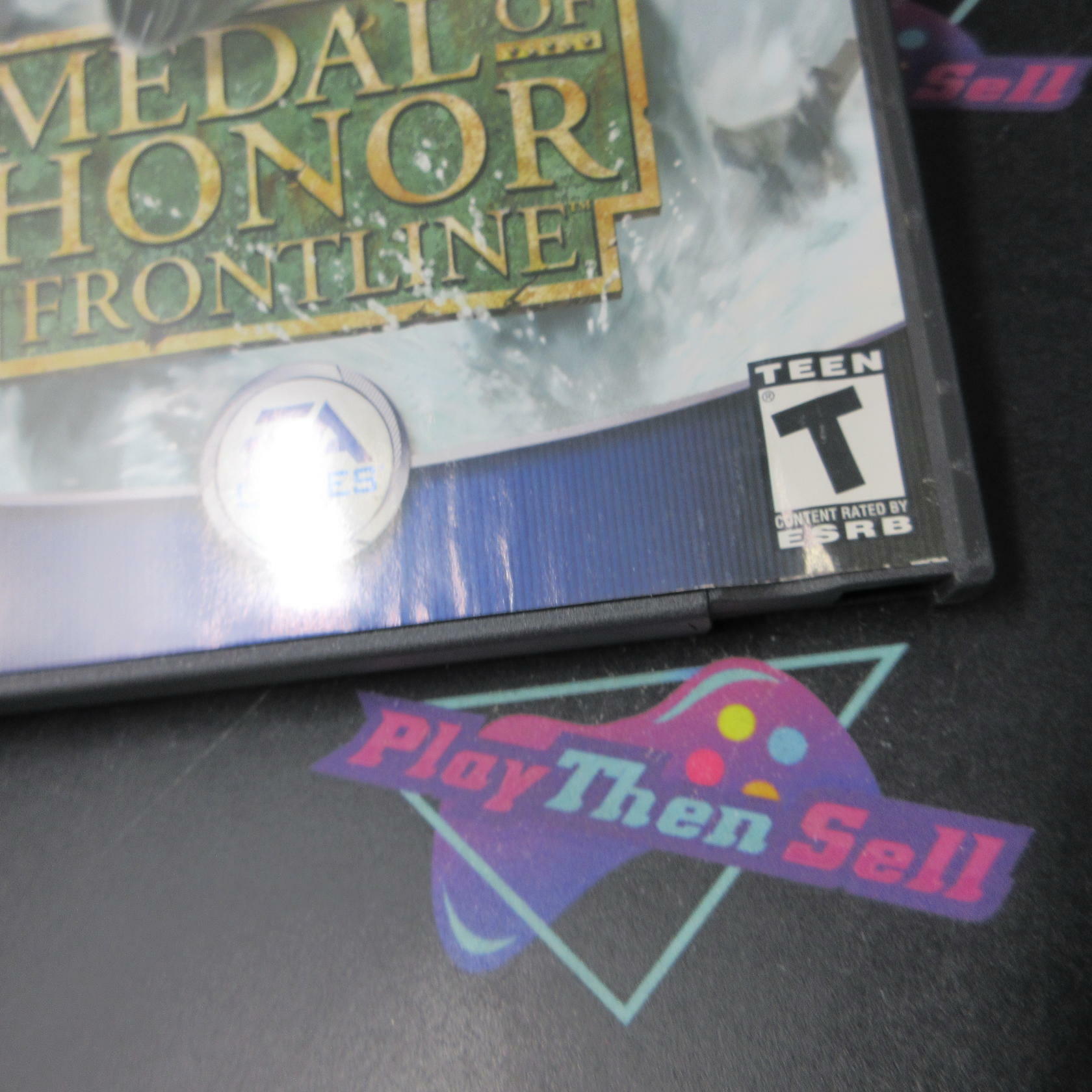 Medal of Honor Frontline Nintendo GameCube AD Complete CIB - Very Good