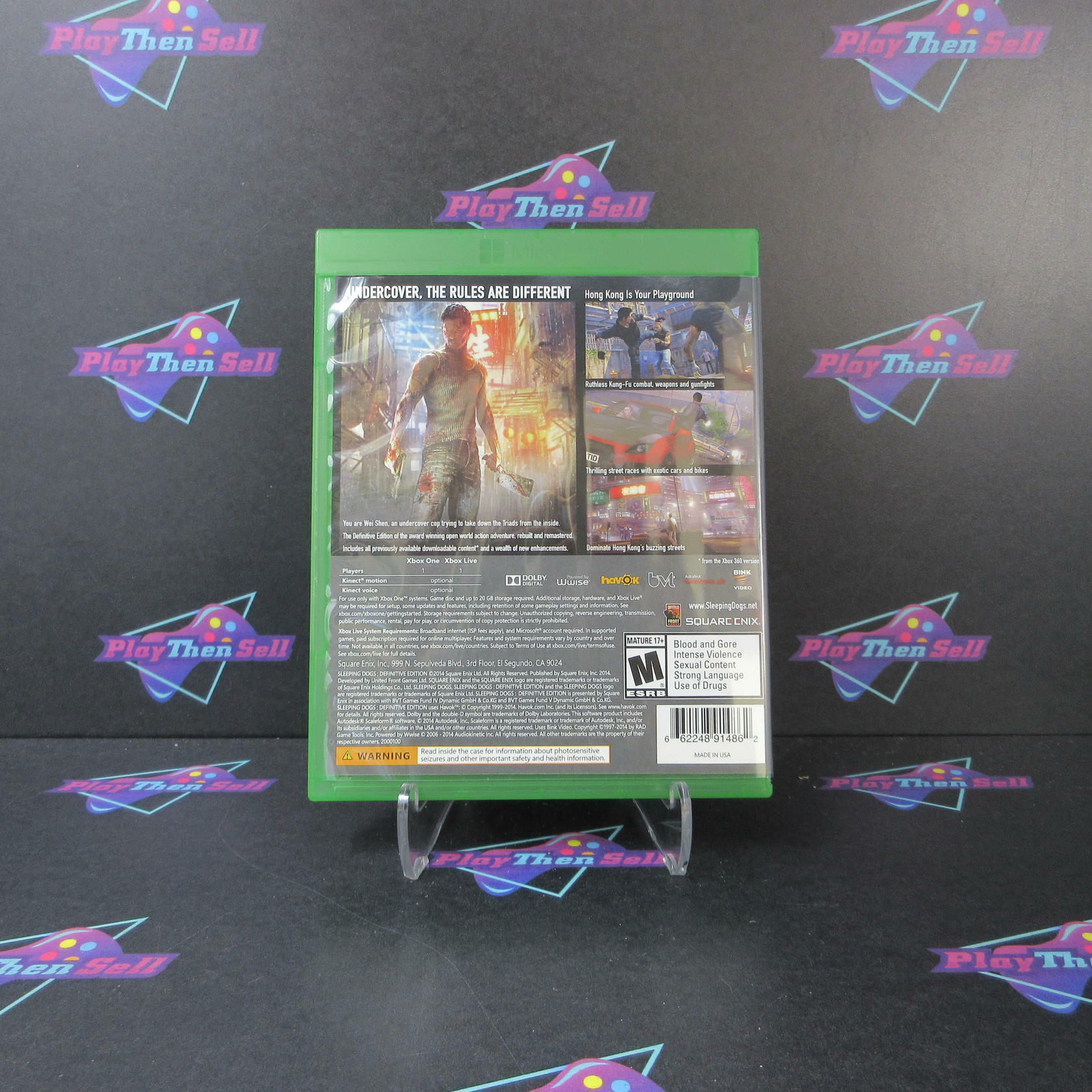 Sleeping Dogs Definitive Edition Xbox One - Like New