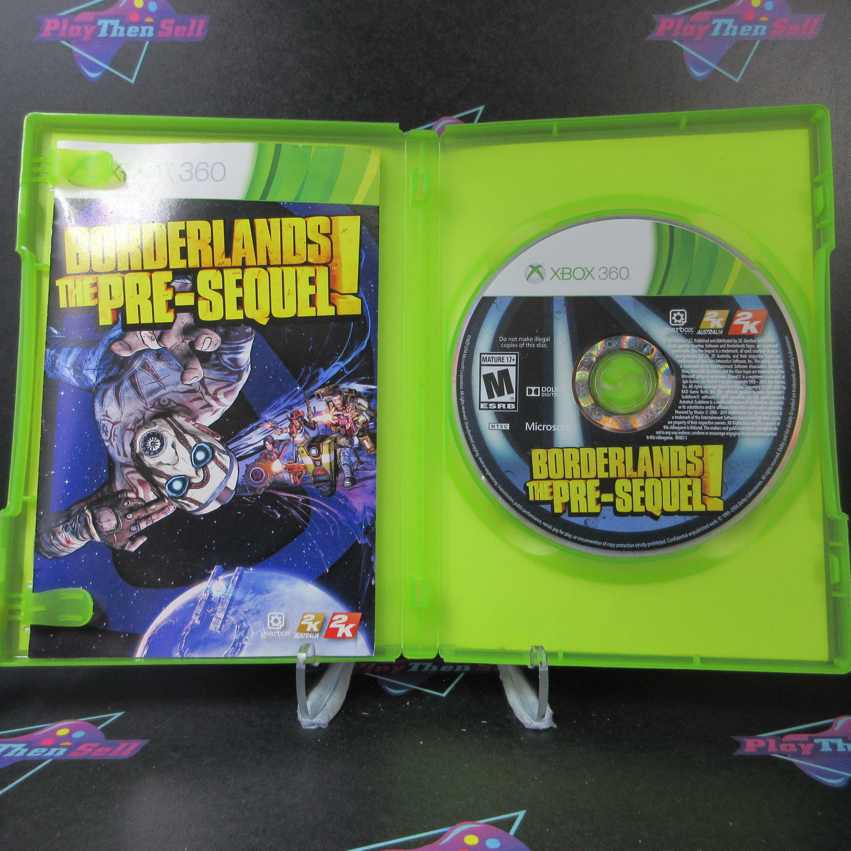 Borderlands The Pre-Sequel Xbox 360 AD Complete CIB - Very Good