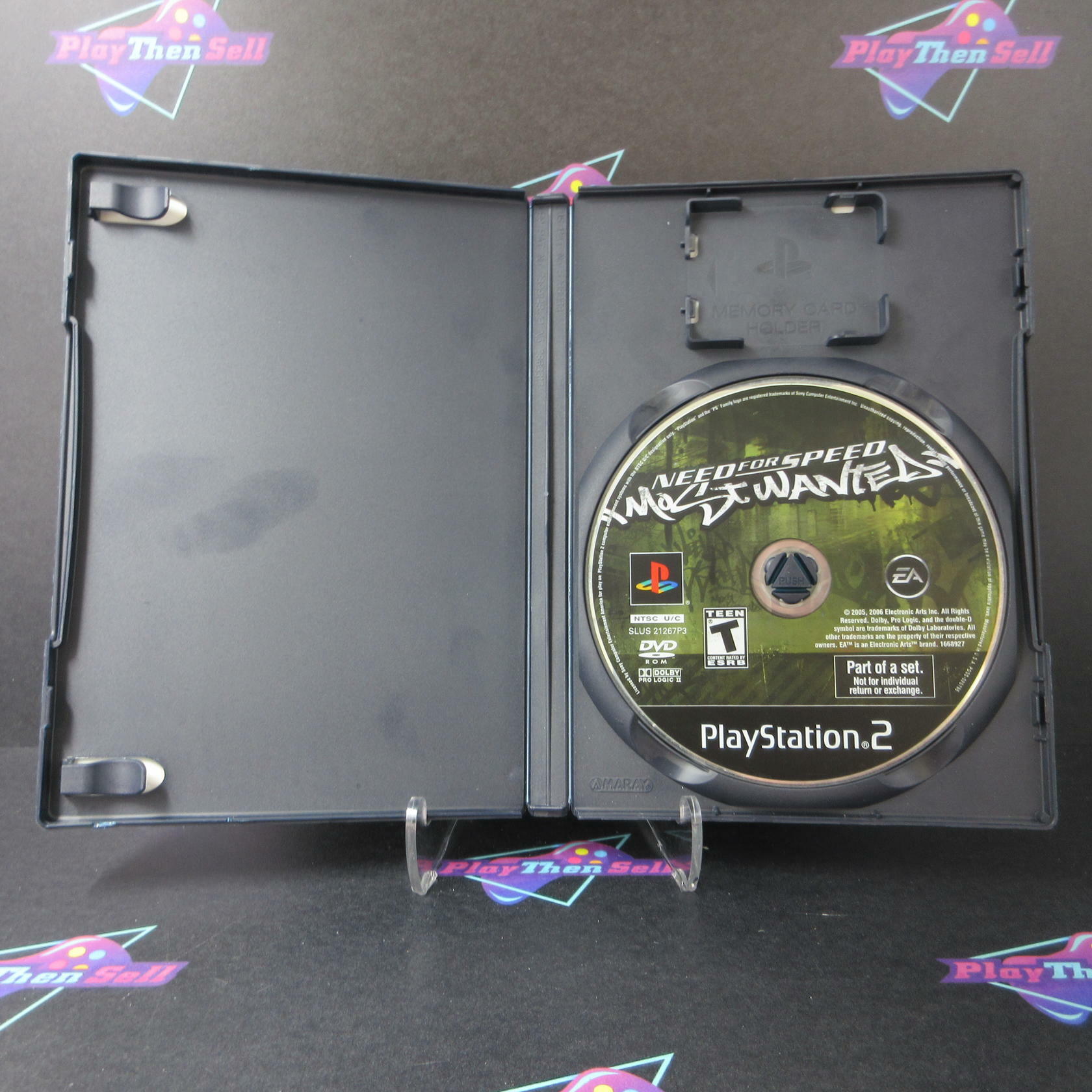 Need for Speed Most Wanted PS2 PlayStation 2 AD/NM - Very Good