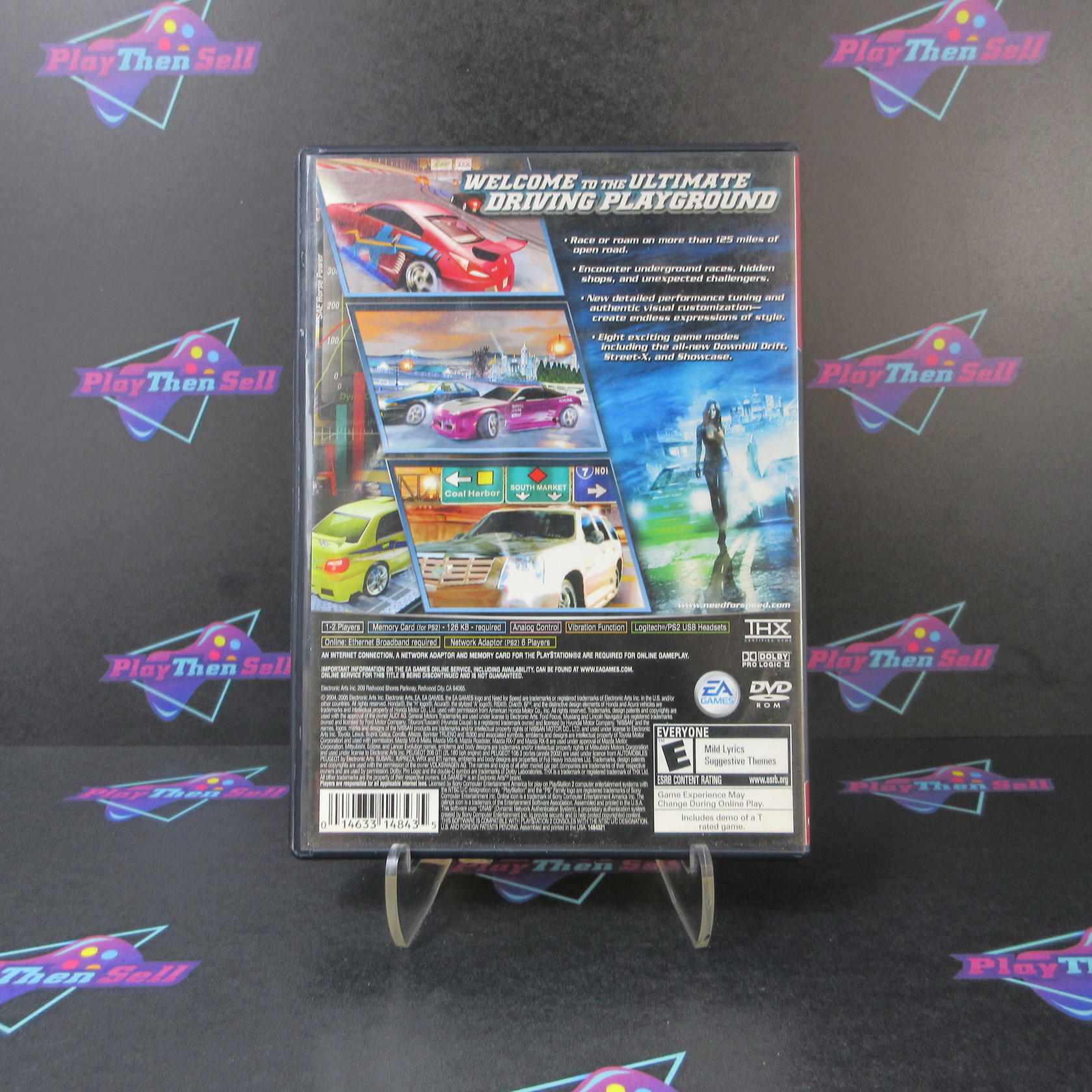 Need for Speed Underground 2 Greatest Hits PS2 PlayStation 2 AD CIB - Very Good