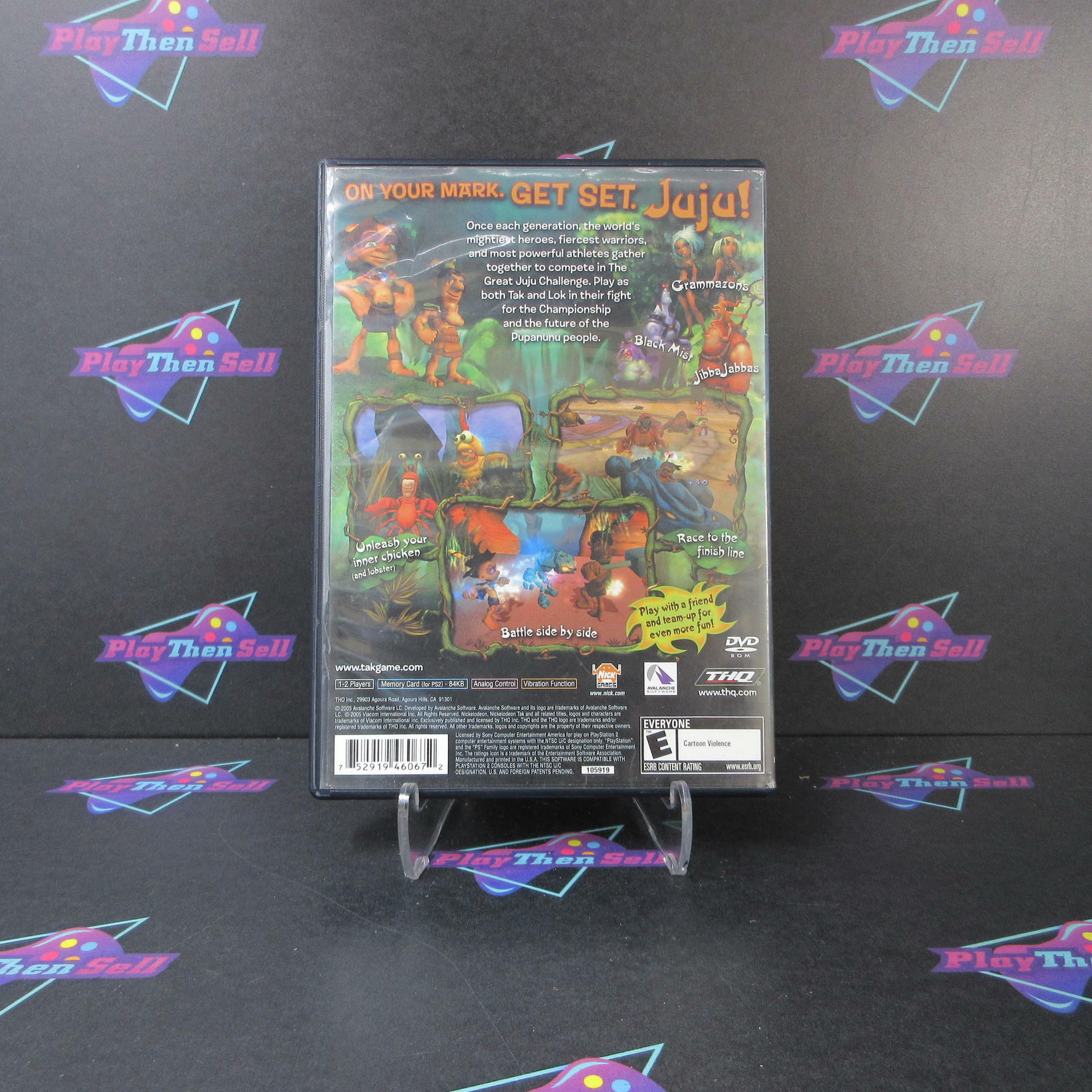 Tak The Great Juju Challenge PS2 PlayStation 2 AD/NM - Very Good