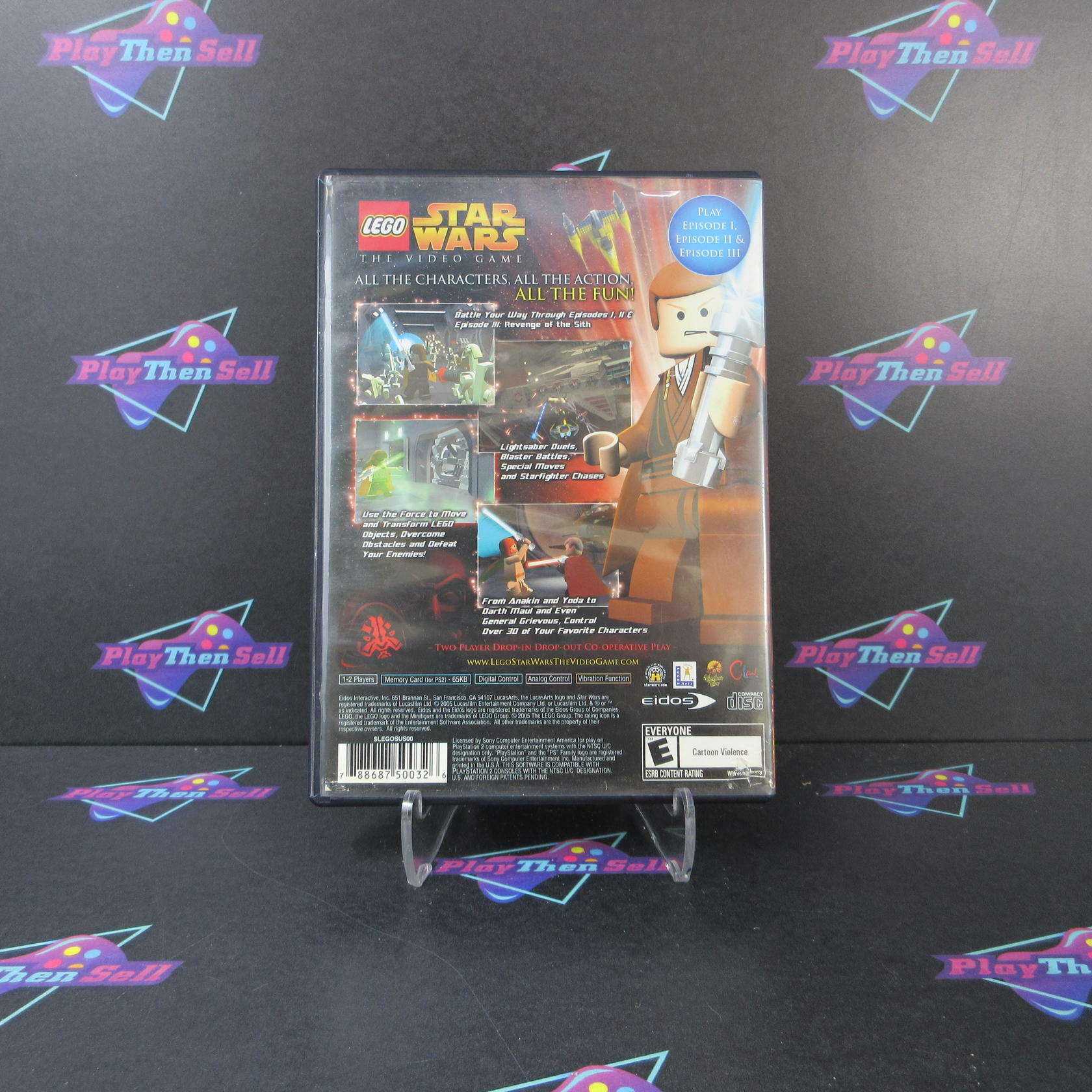 LEGO Star Wars PS2 PlayStation 2 AD/NM - Very Good