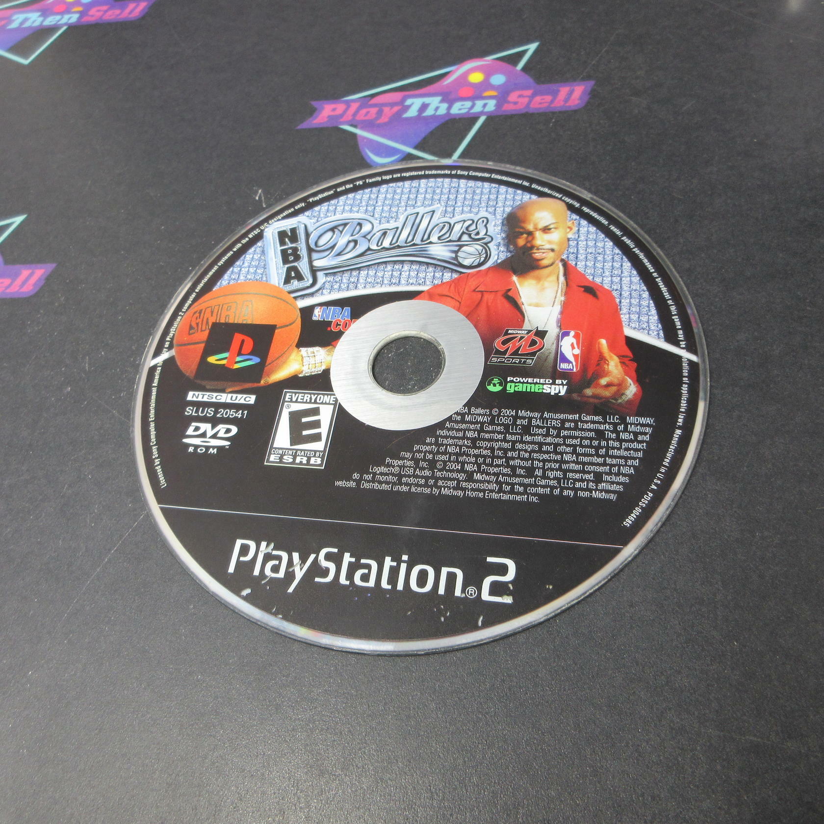 NBA Ballers + Reg Card PS2 PlayStation 2 AD/DD Complete CIB - Very Good