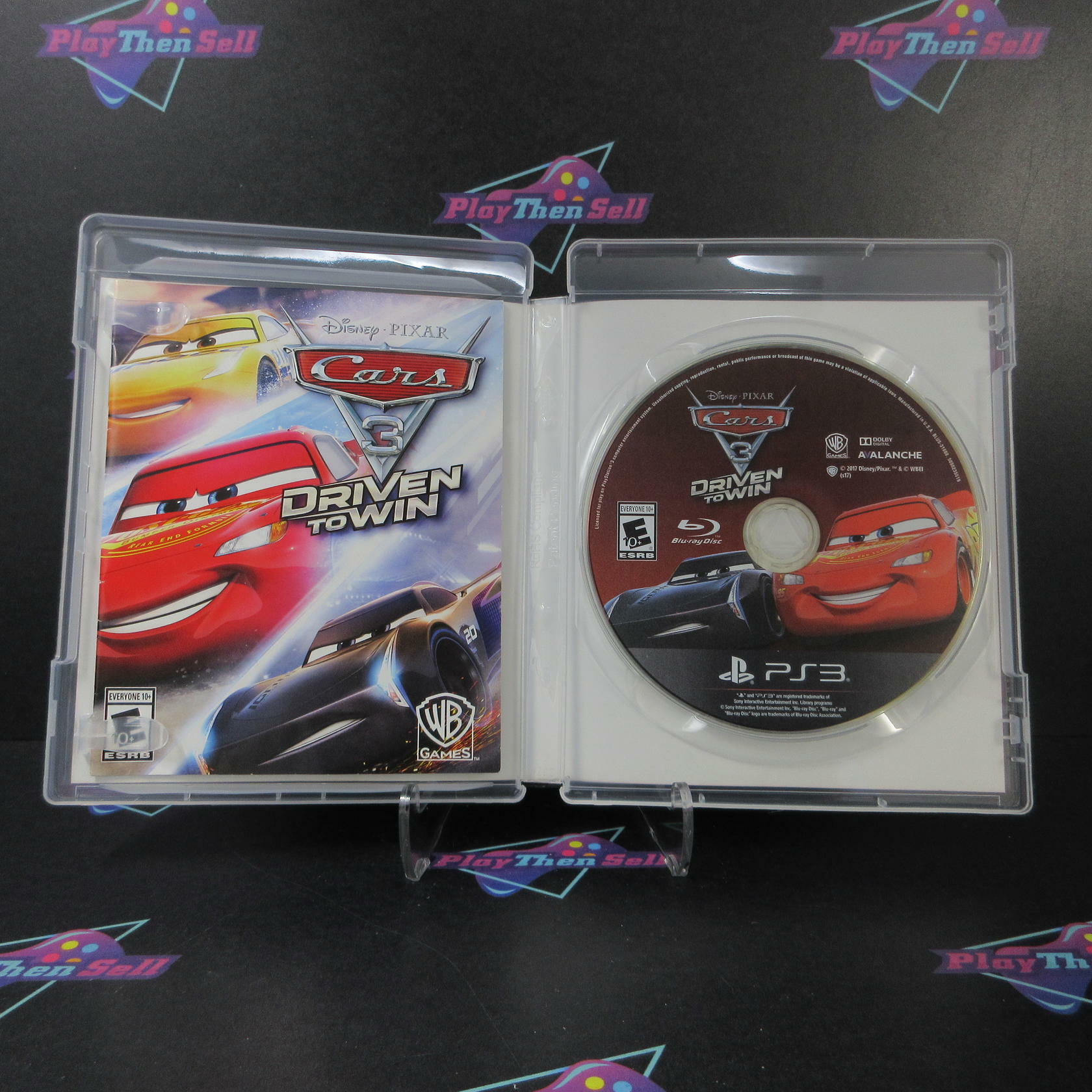 Cars 3 Driven to Win PS3 PlayStation 3 - Like New