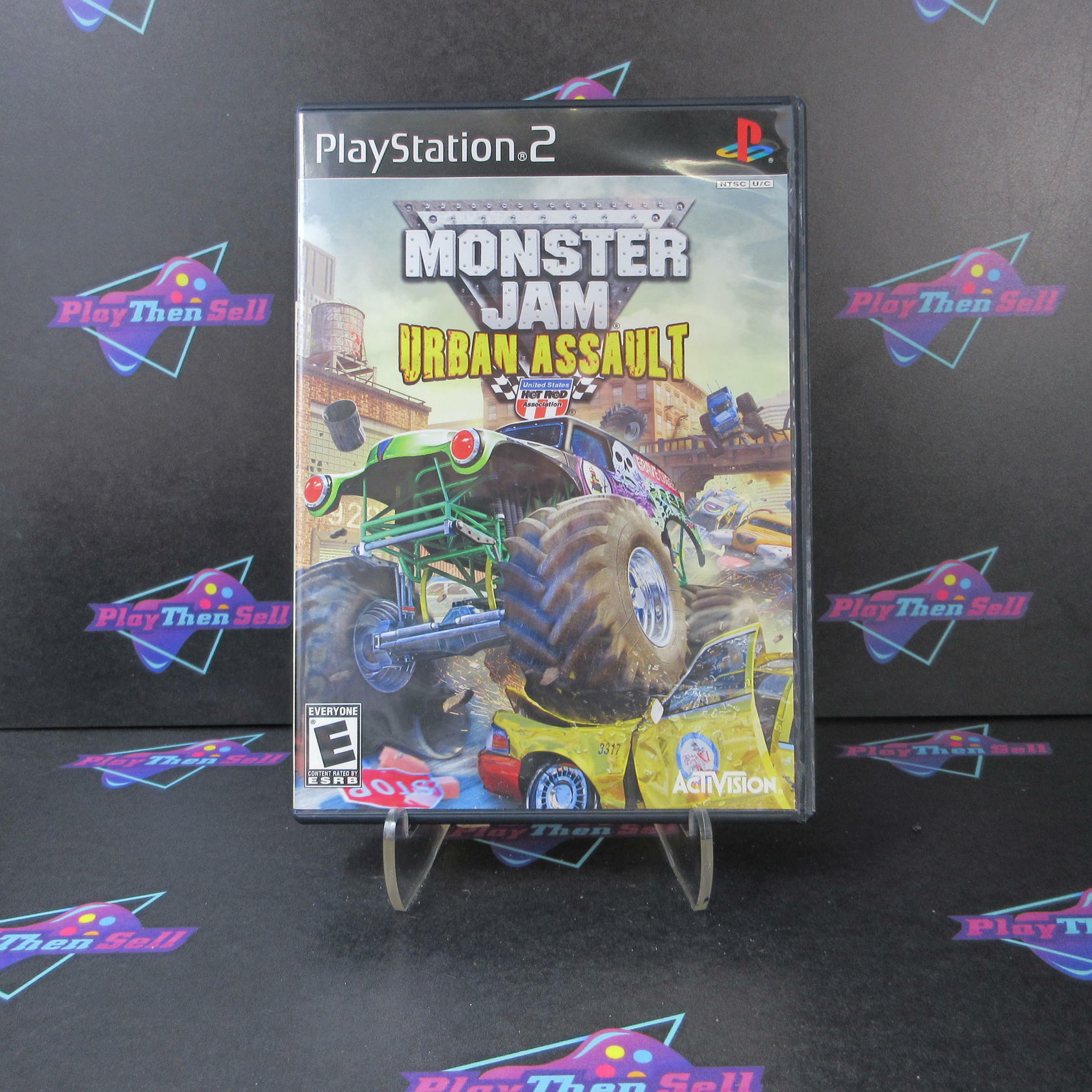 Monster Jam Urban Assault PS2 PlayStation 2 - Like New