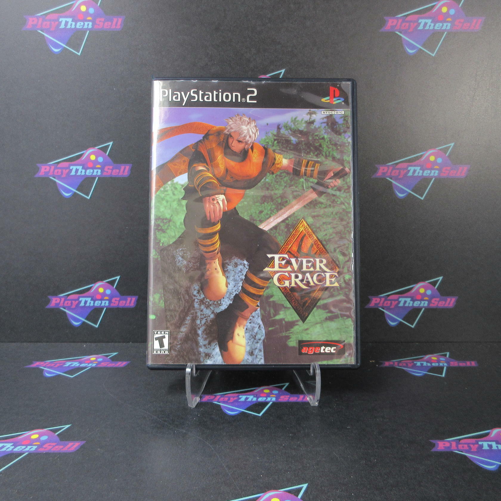 Evergrace PS2 PlayStation 2 + Reg Card - Like New