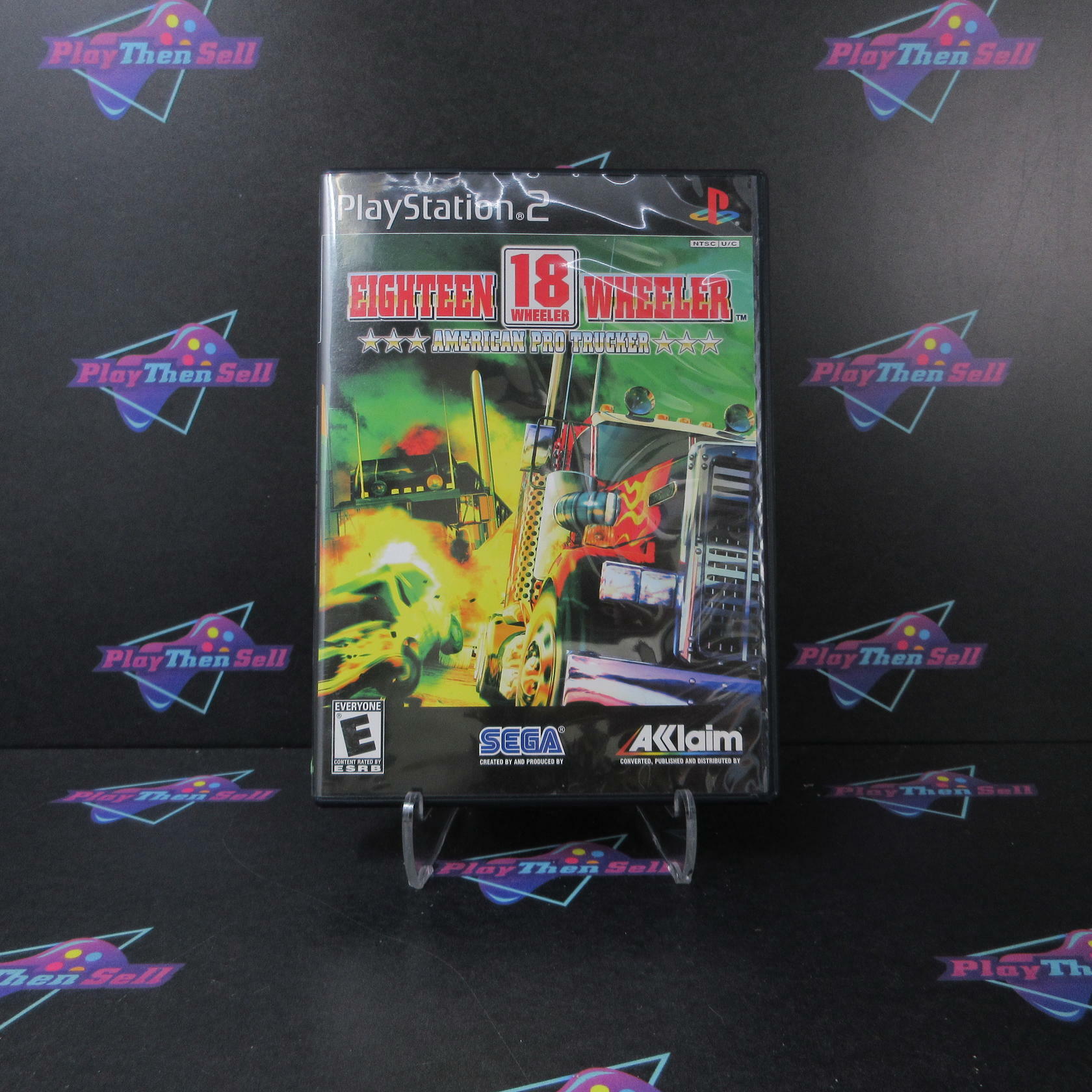 18 Wheeler American Pro Trucker PS2 PlayStation 2 - Very Good