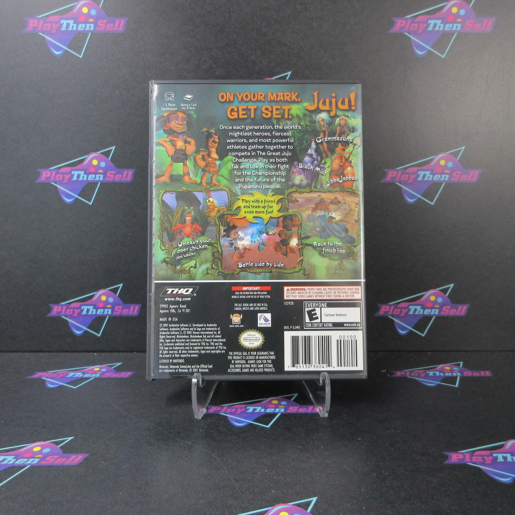 Tak The Great Juju Challenge Nintendo Gamecube - Like New