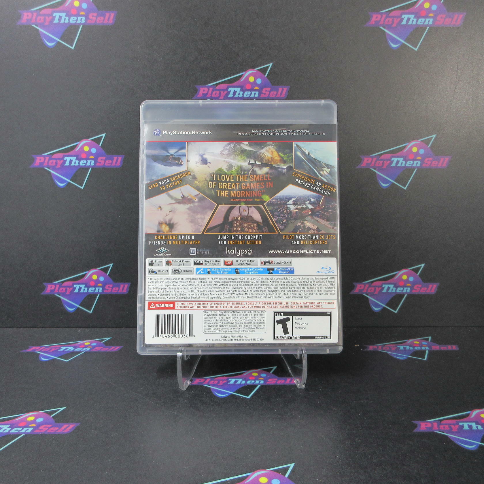 Air Conflicts Vietnam PS3 PlayStation 3 - Like New