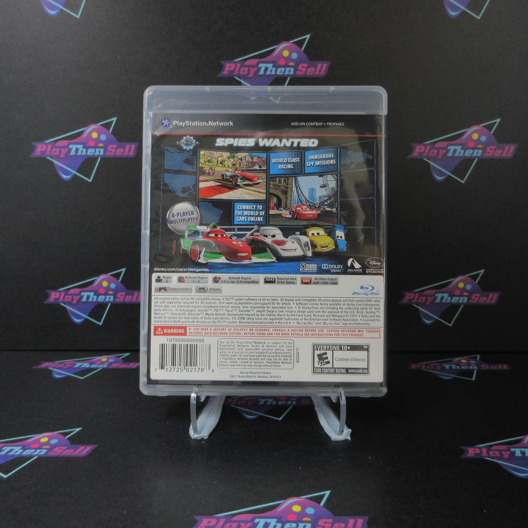 Cars 2 PS3 PlayStation 3 - Like New