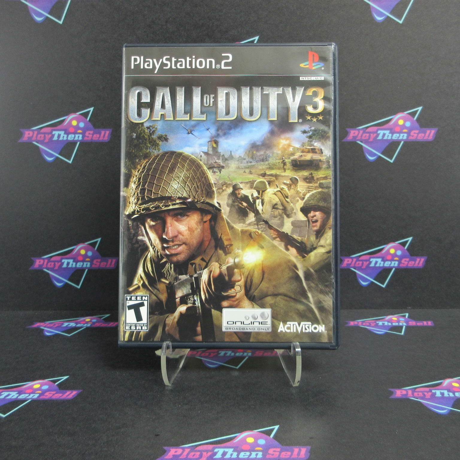 Call of Duty 3 PS2 PlayStation 2 - Like New