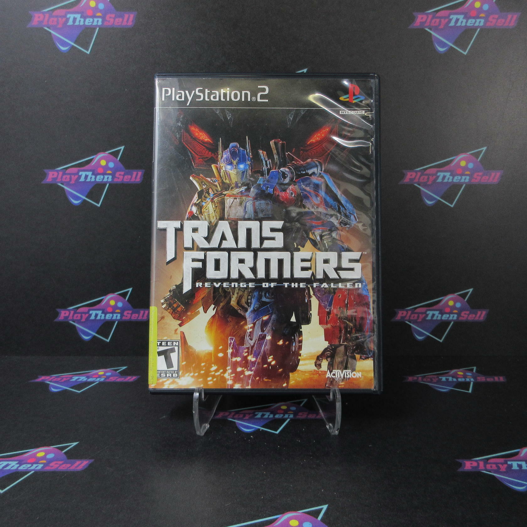 Transformers Revenge of the Fallen PlayStation 2 PS2 AD/NM - Very Good