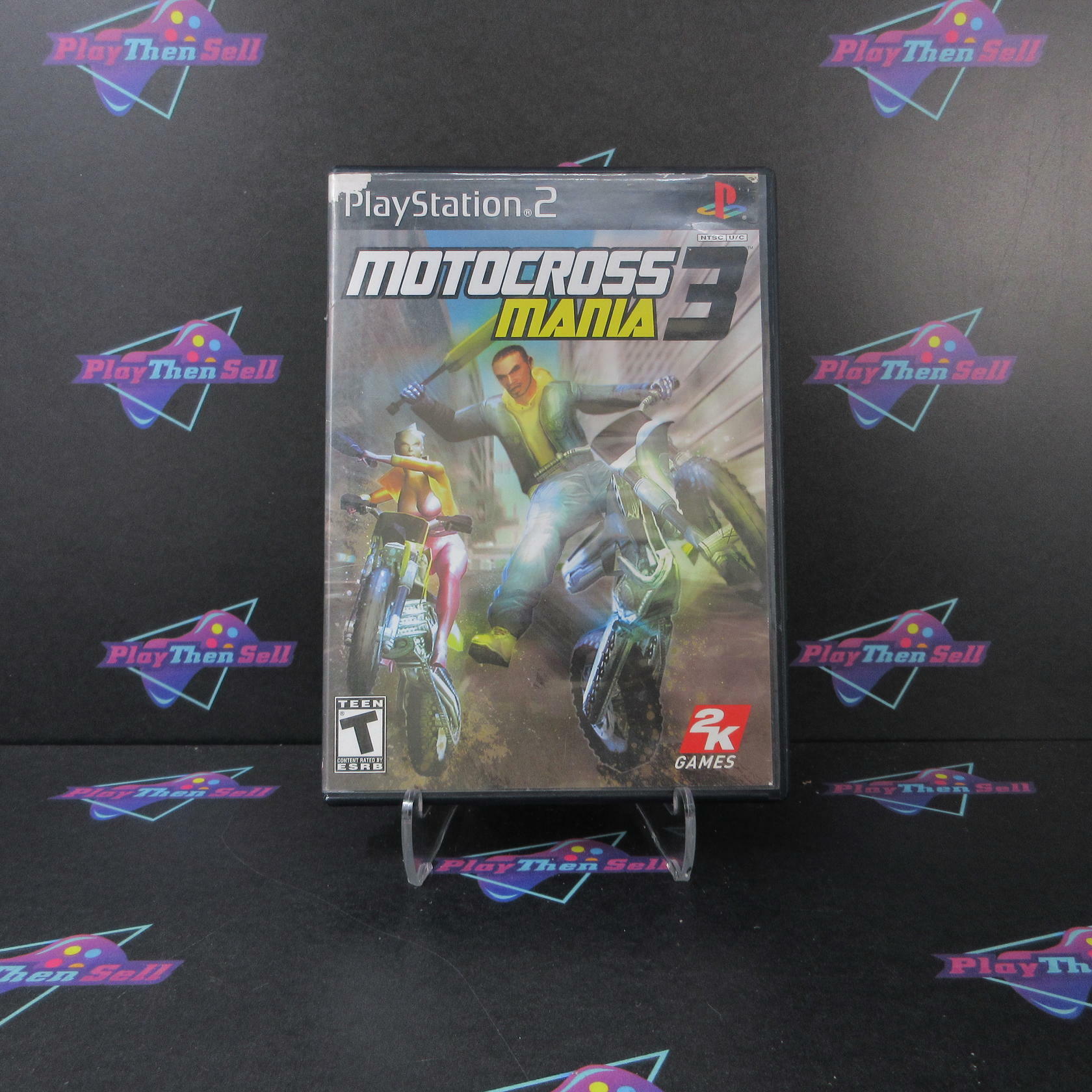 Motocross Mania 3 PS2 PlayStation 2 AD/NM - Very Good
