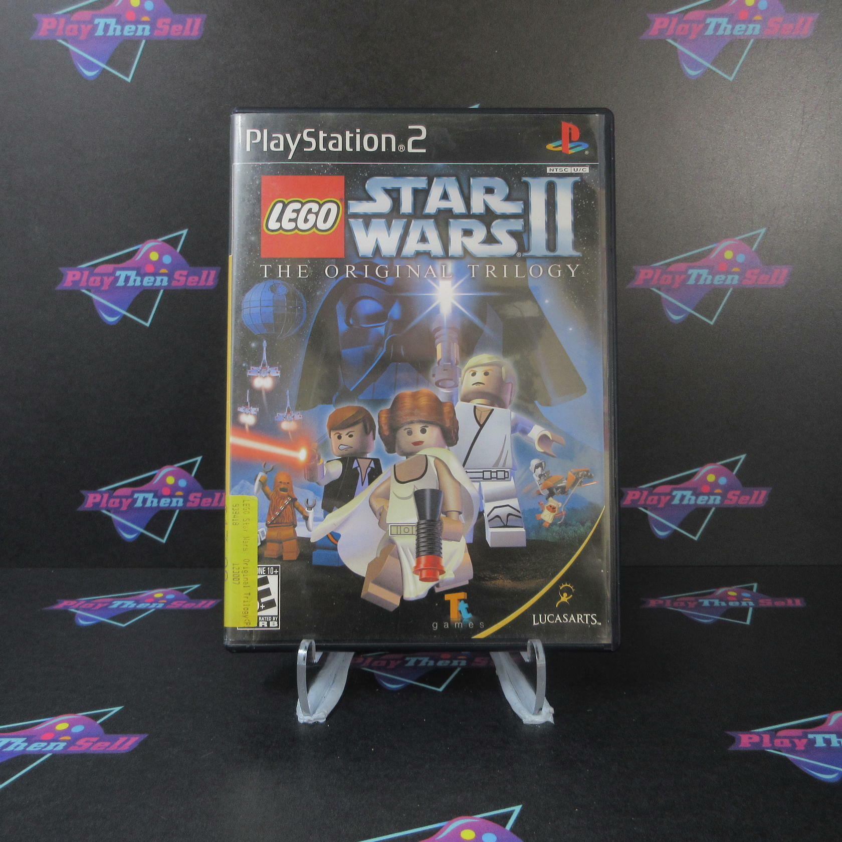 Lego Star Wars II The Original Trilogy PS2 PlayStation 2 AD/NM - Very Good