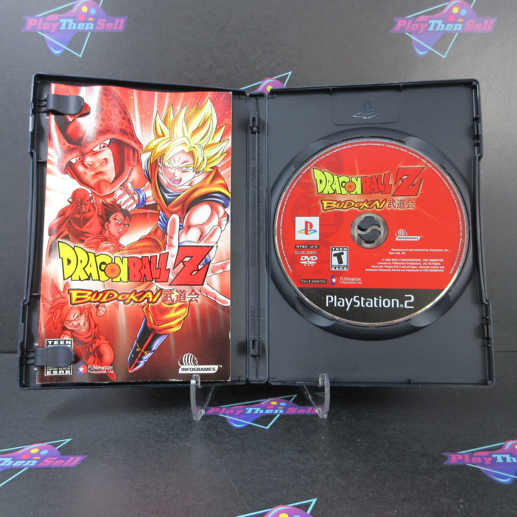 Dragon Ball Z Budokai PS2 PlayStation 2 Complete - Very Good