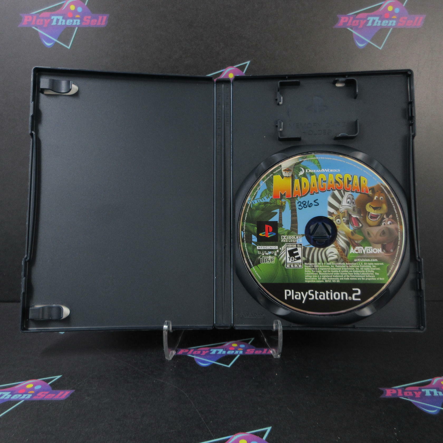 Madagascar PS2 PlayStation 2 AD/DD/NM - Very Good