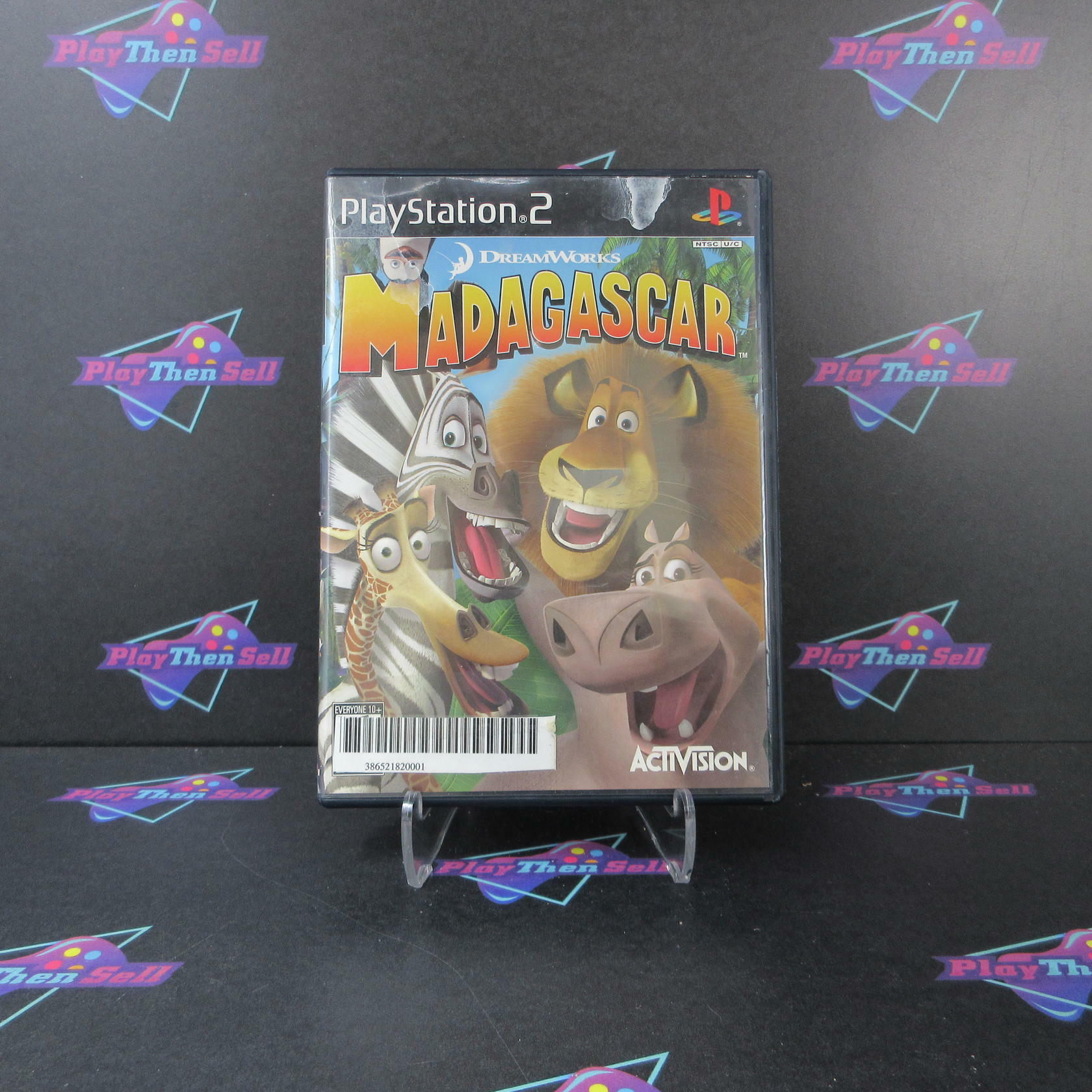 Madagascar PS2 PlayStation 2 AD/DD/NM - Very Good